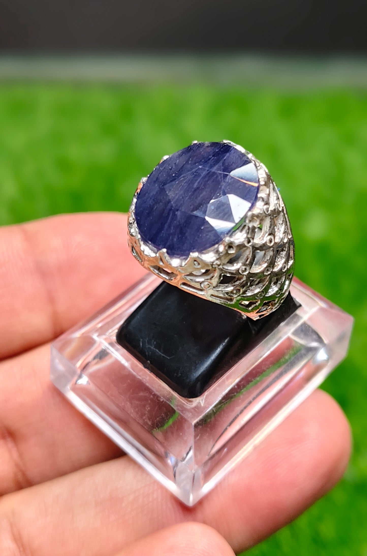 Premium Quality Neelam Ring