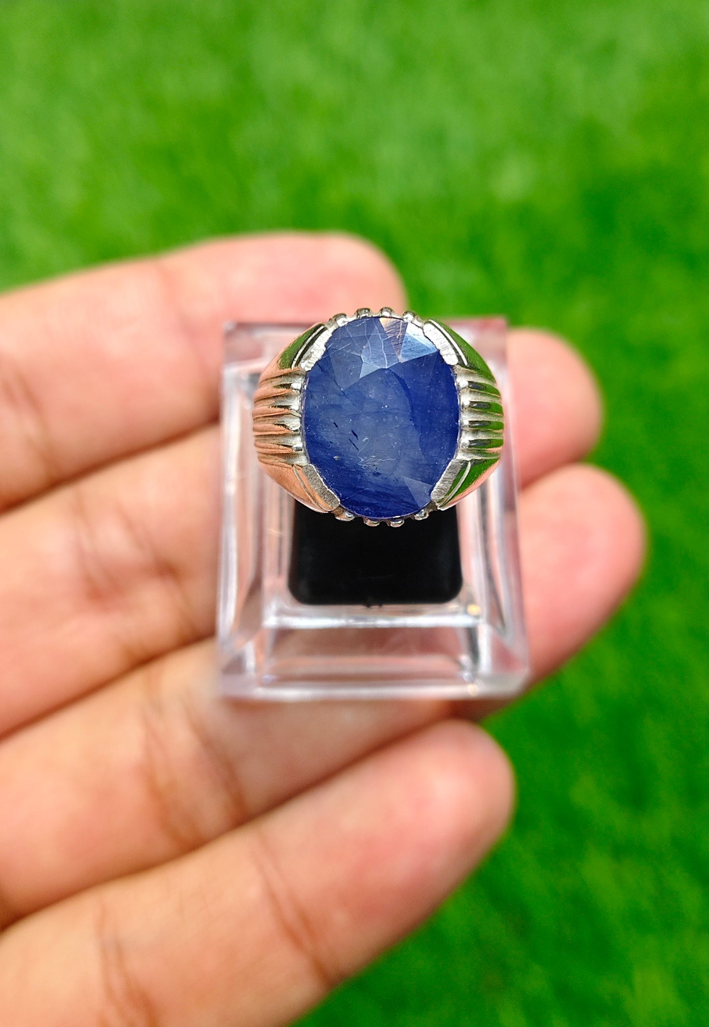 Premium Quality Neelam Ring