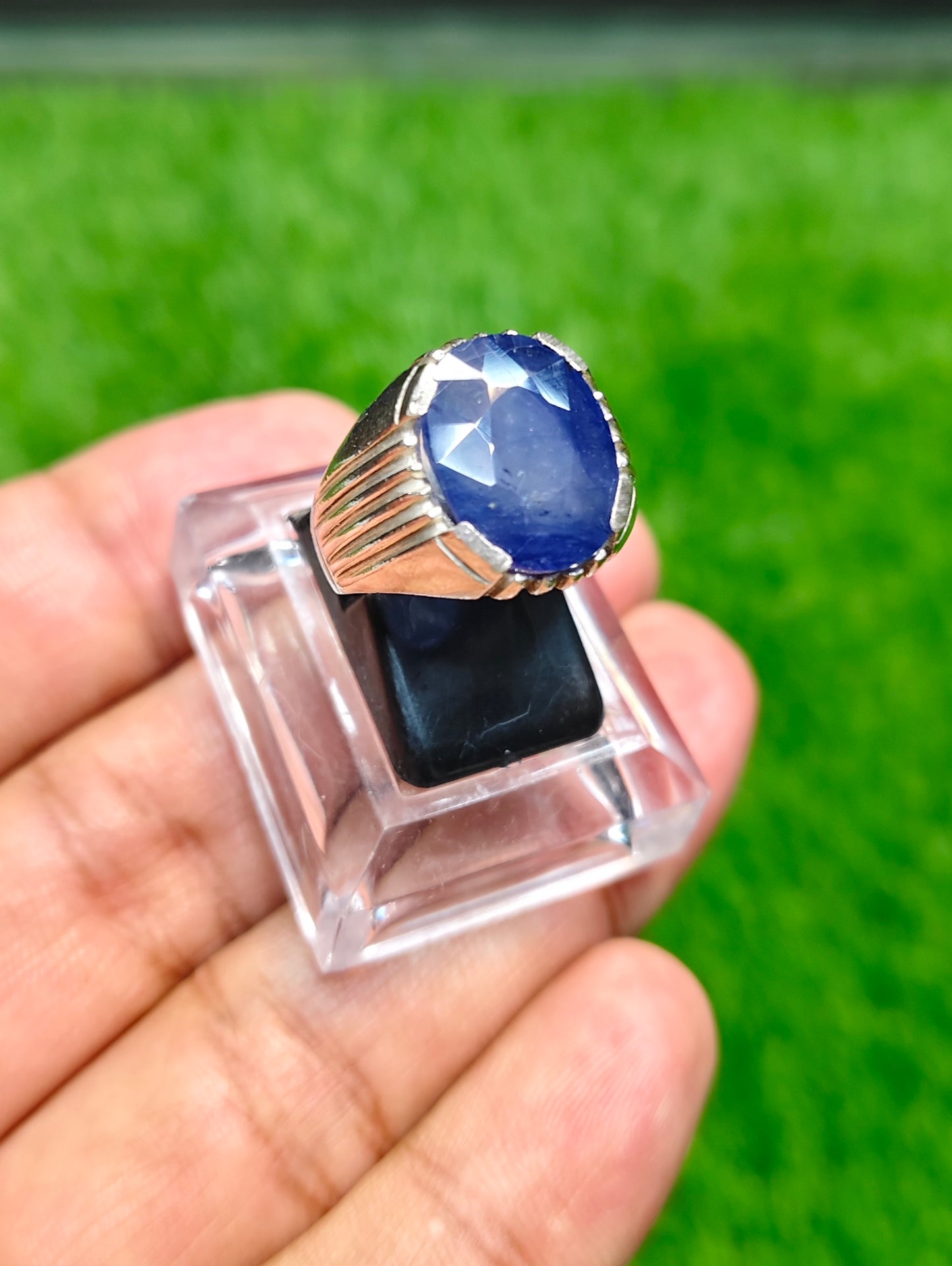 Premium Quality Neelam Ring