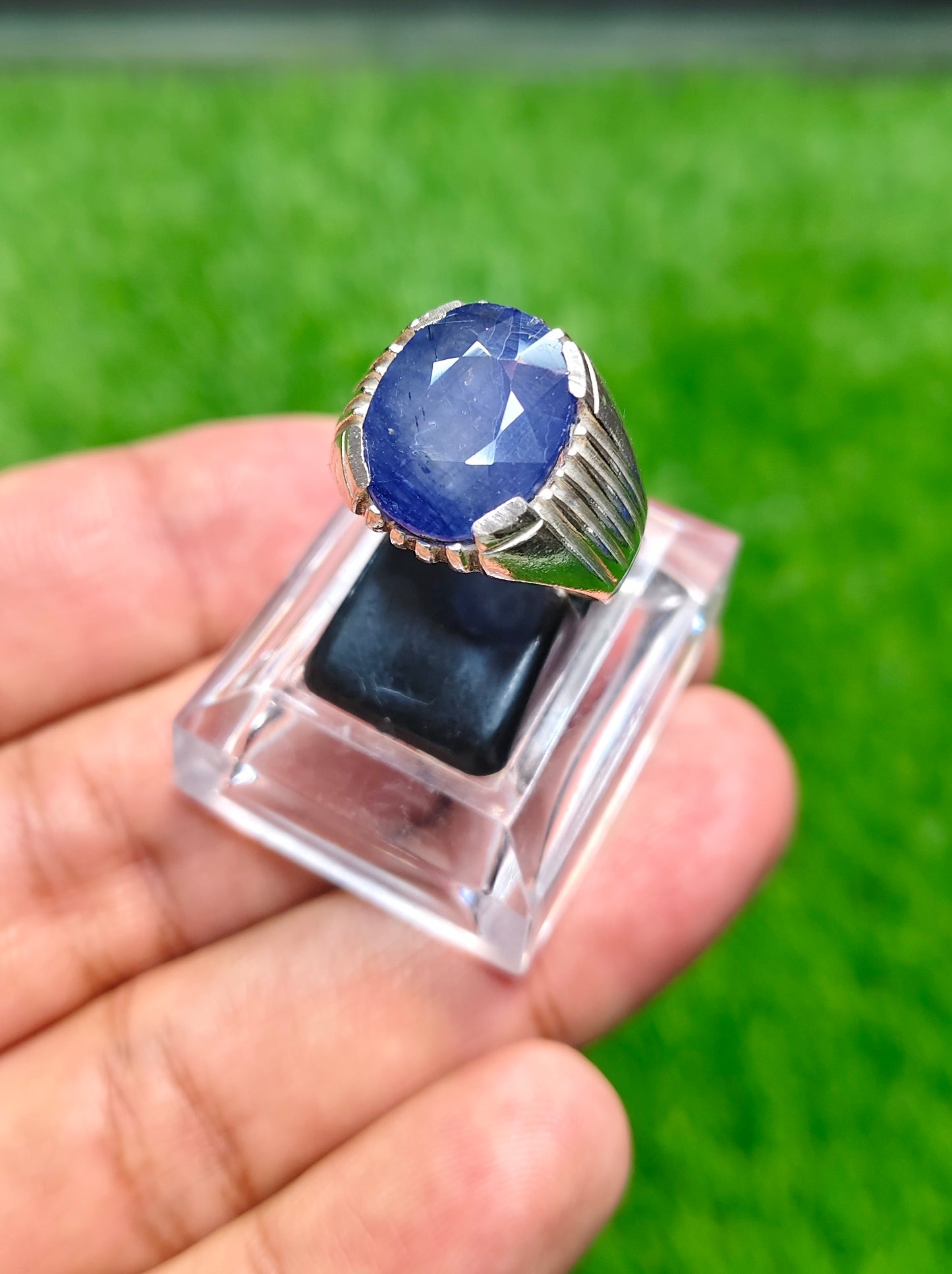 Premium Quality Neelam Ring
