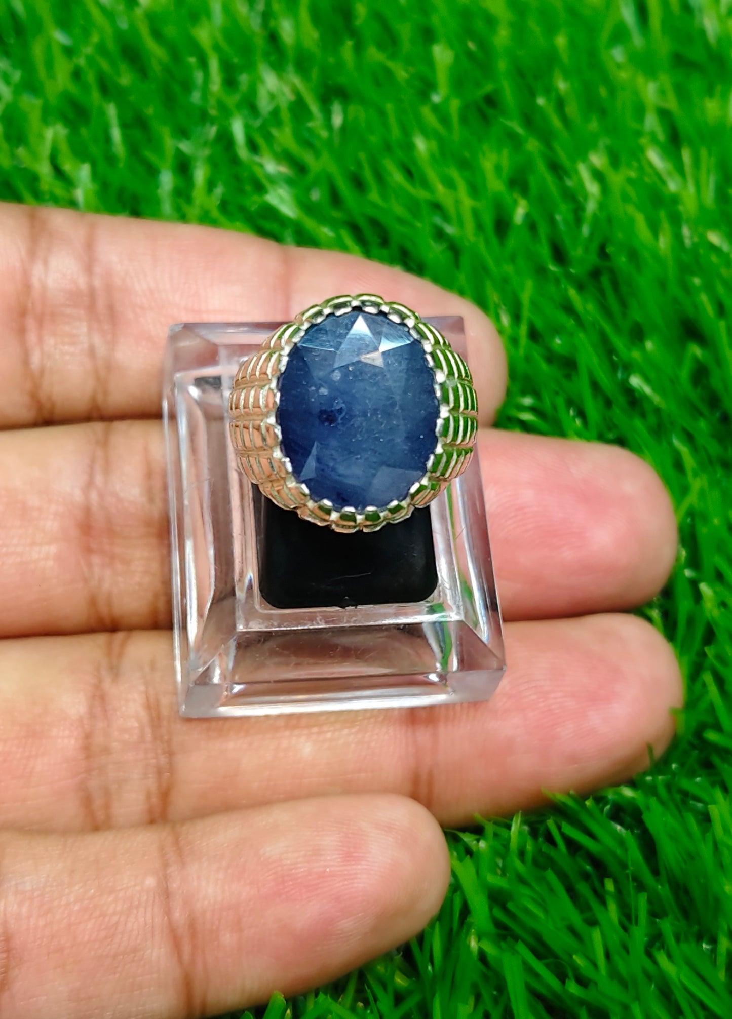 Premium Quality Neelam Ring