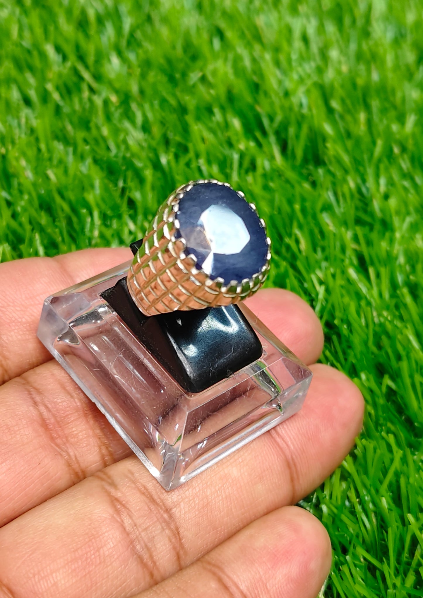 Premium Quality Neelam Ring