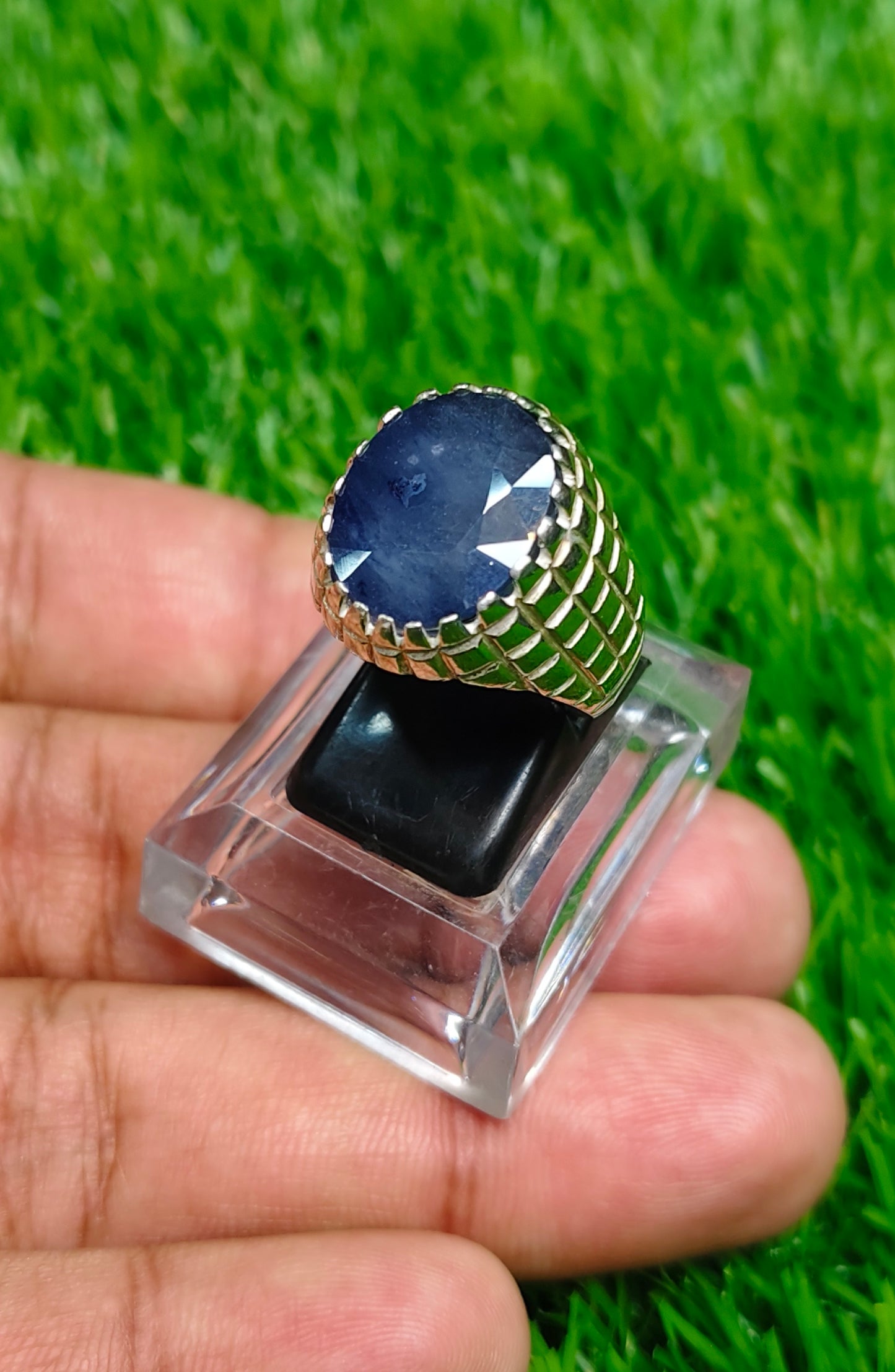 Premium Quality Neelam Ring