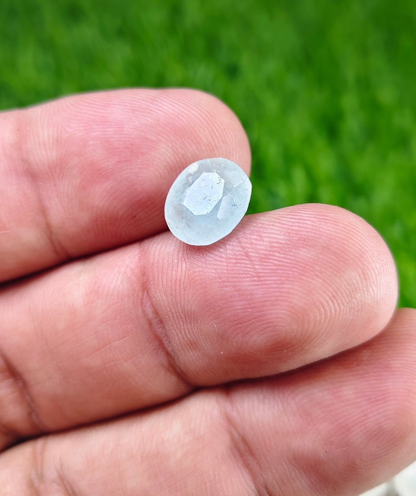 Aquamarine With Lab certificate