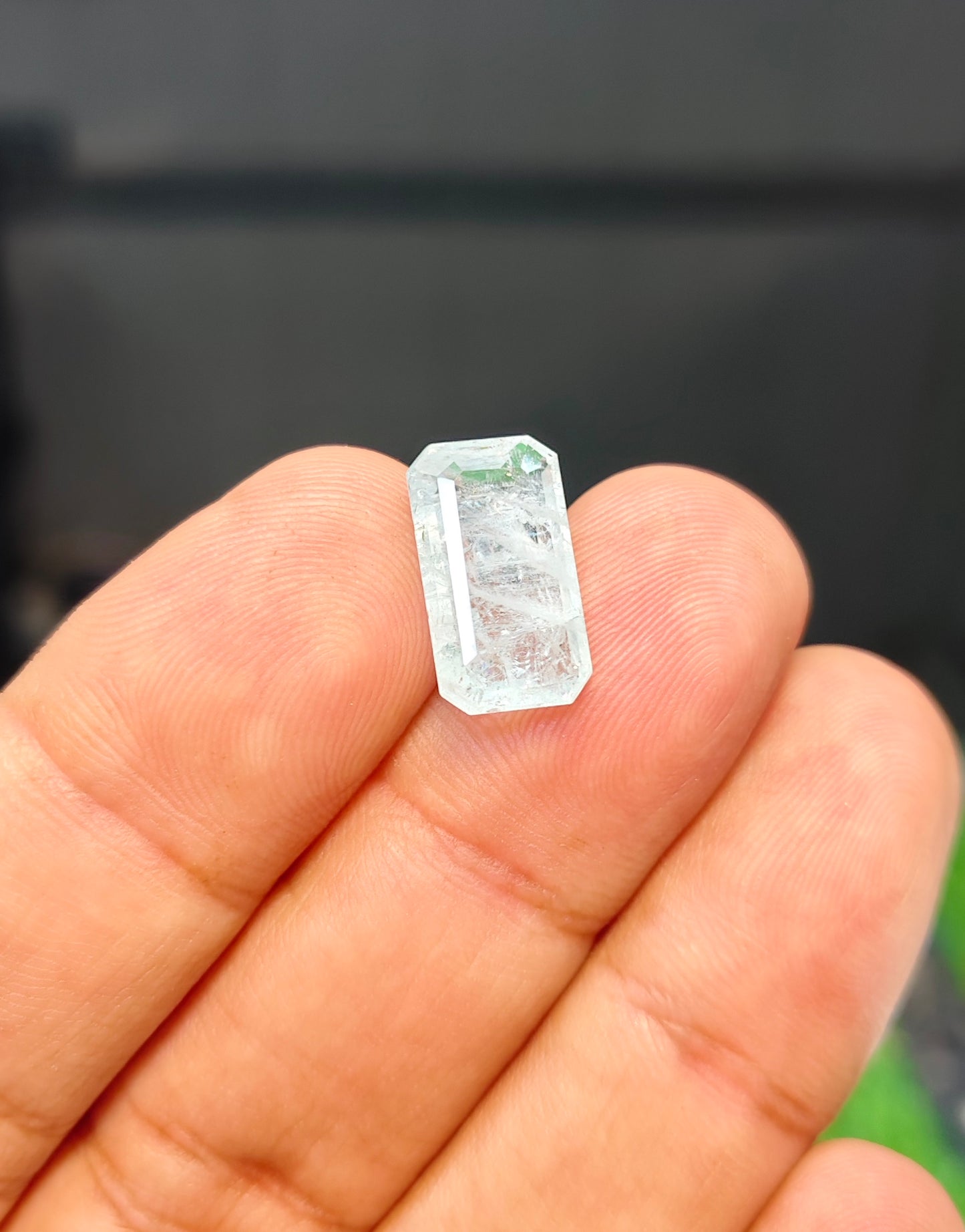 Aquamarine With Lab Certificate