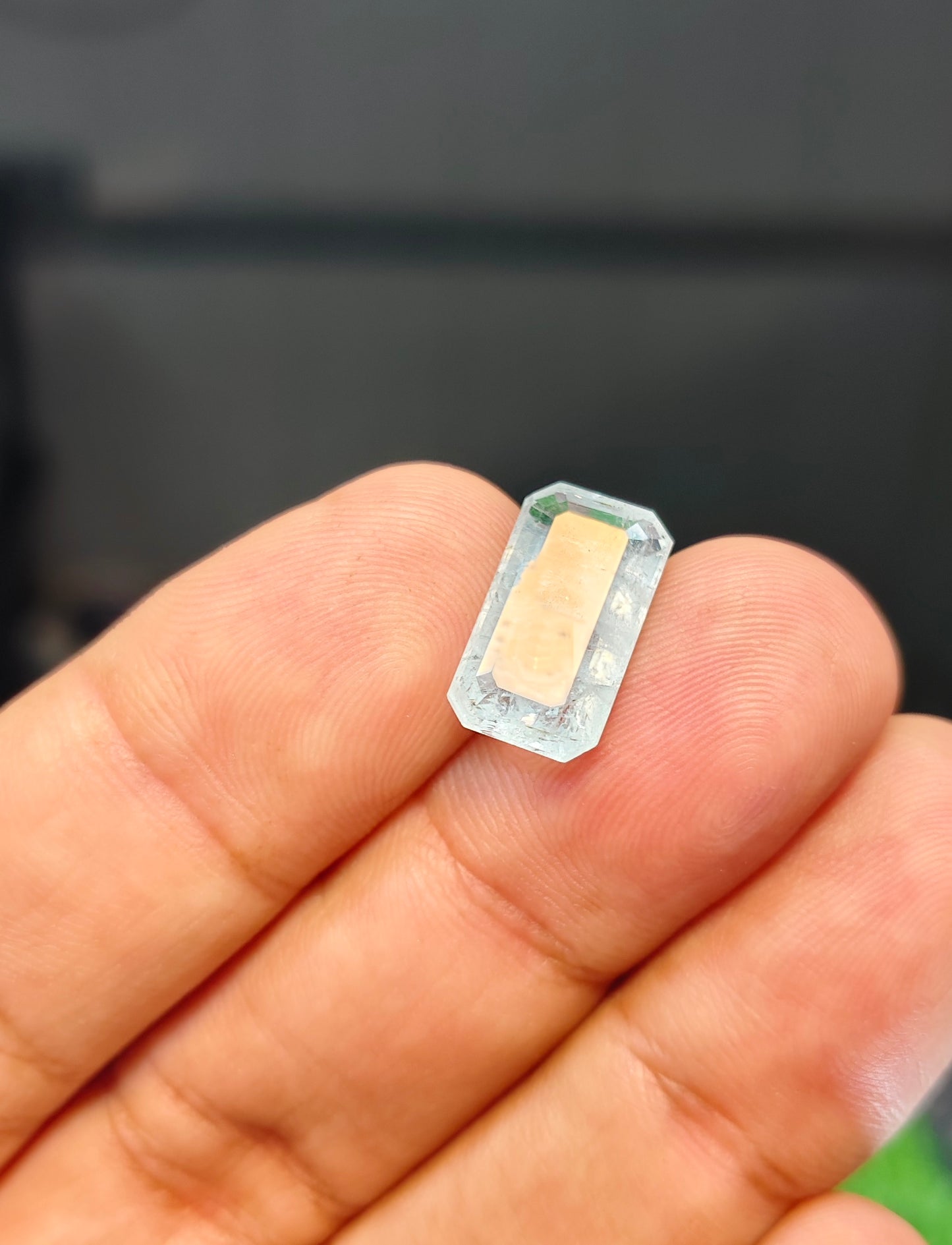Aquamarine With Lab Certificate