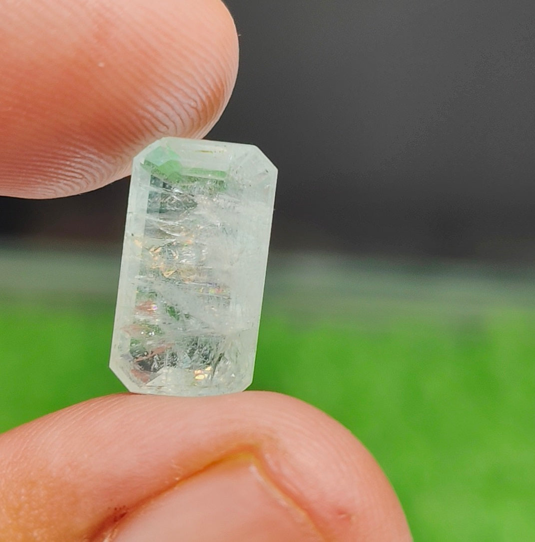 Aquamarine With Lab Certificate