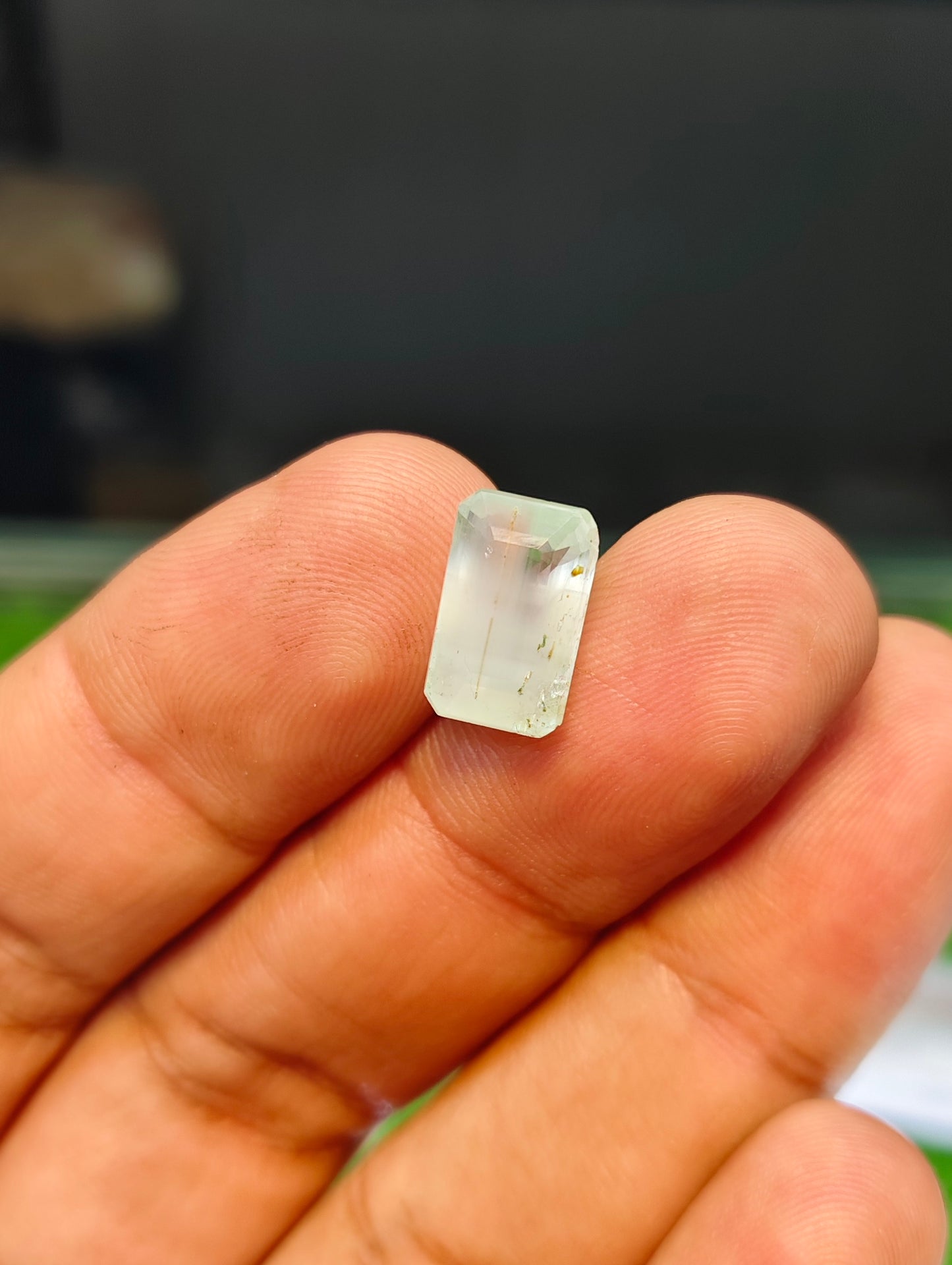 Aquamarine With Lab Certificate
