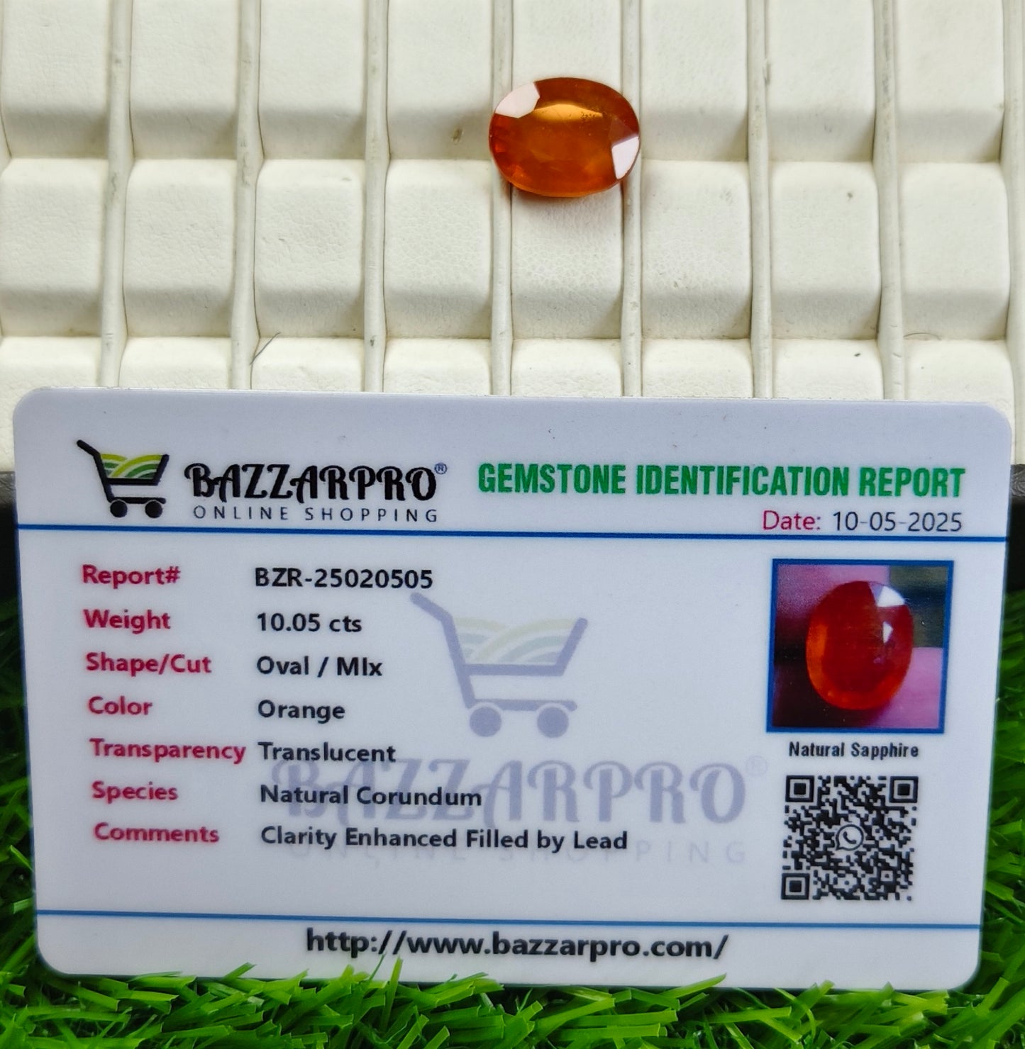 Premium Pukhraj With Lab certificate