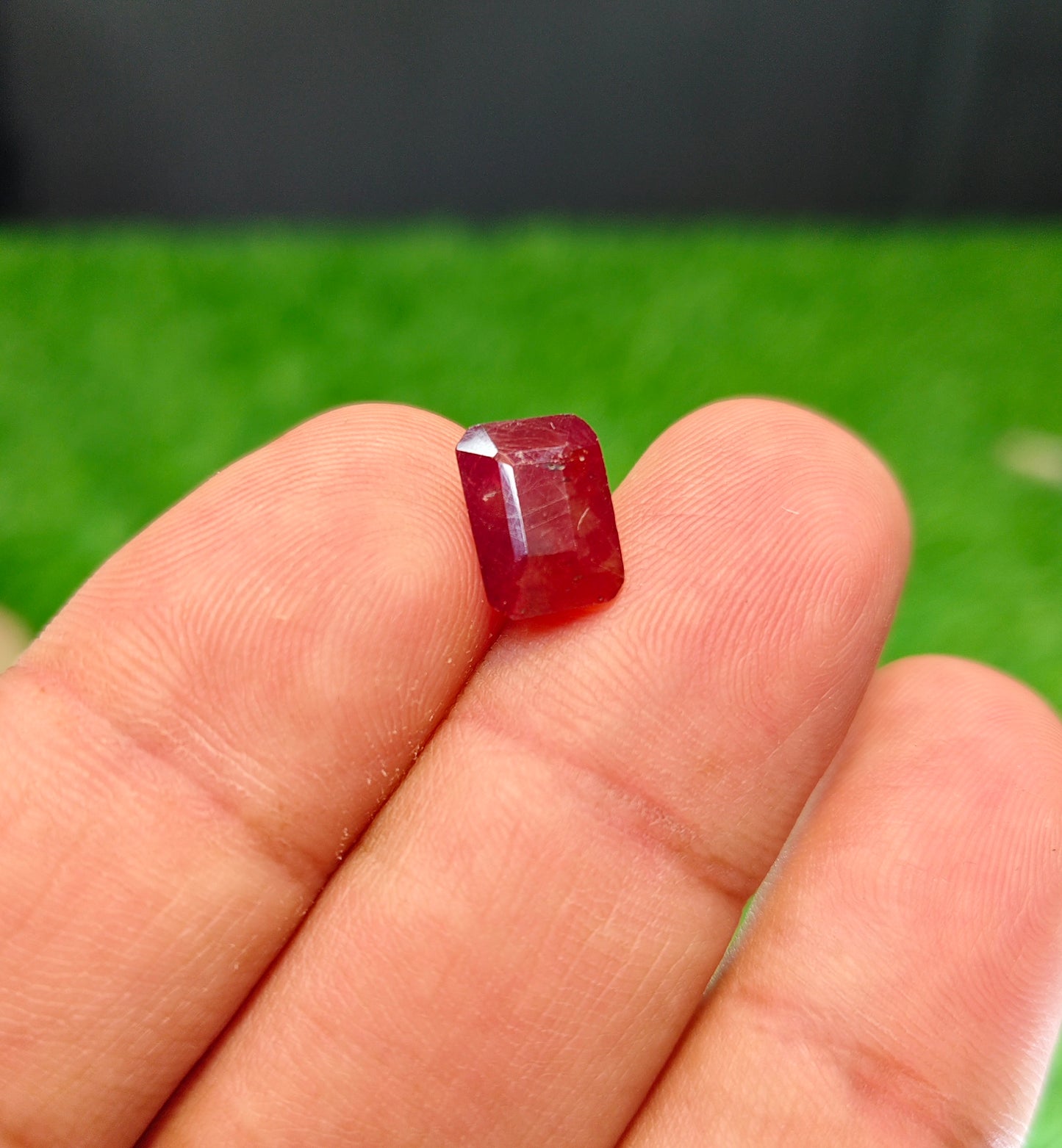 Premium Ruby With Lab certificate