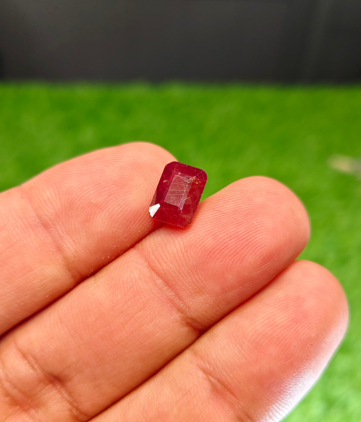 Premium Ruby With Lab certificate