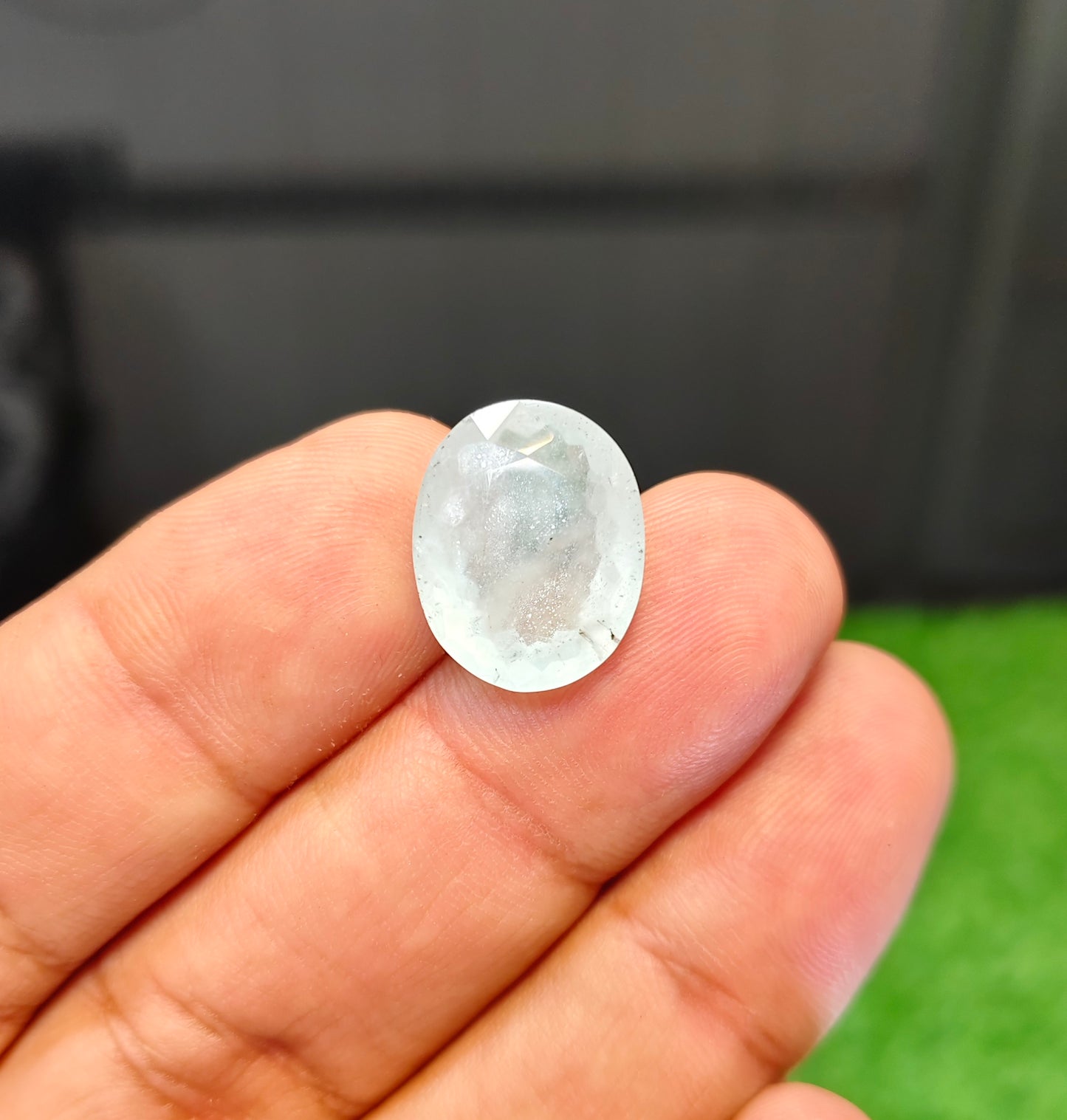 Premium Aquamarine With Lab certificate