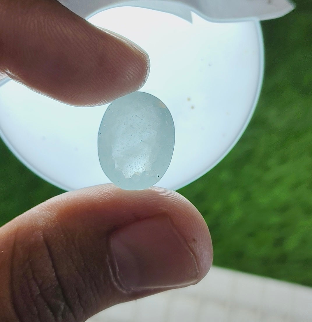 Premium Aquamarine With Lab certificate