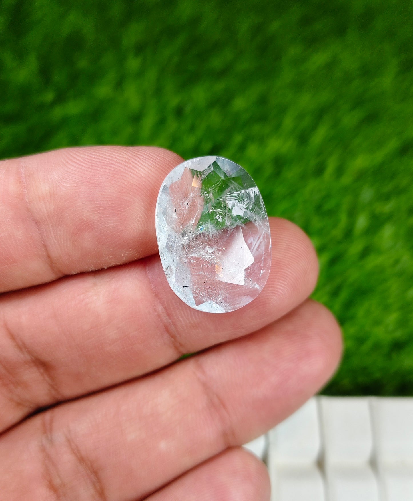 Natural Aquamarine With Lab certificate