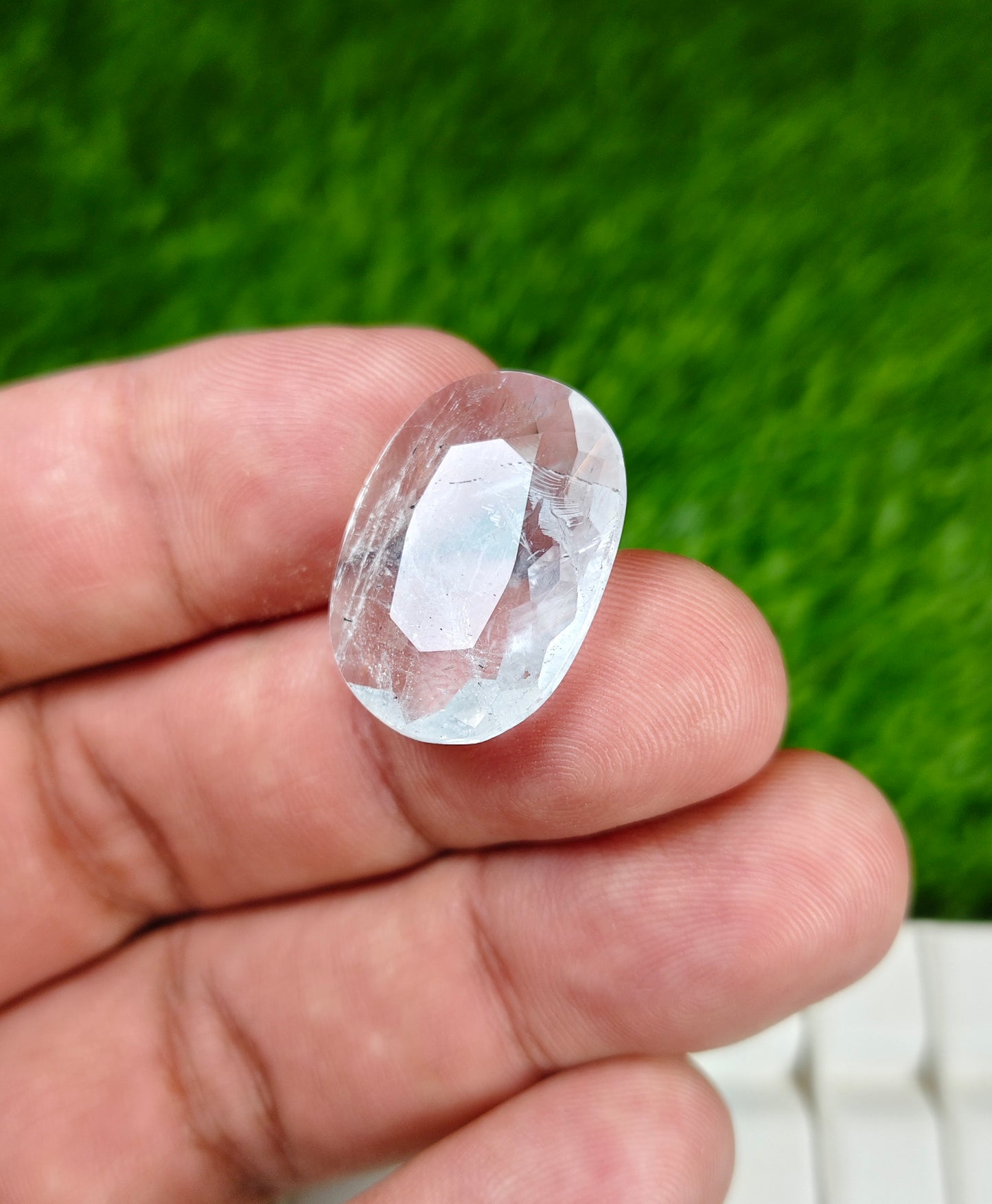 Natural Aquamarine With Lab certificate