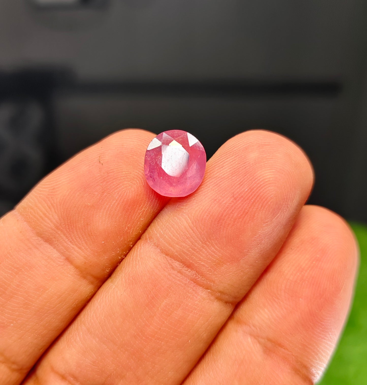 Natural Ruby With Lab certificate