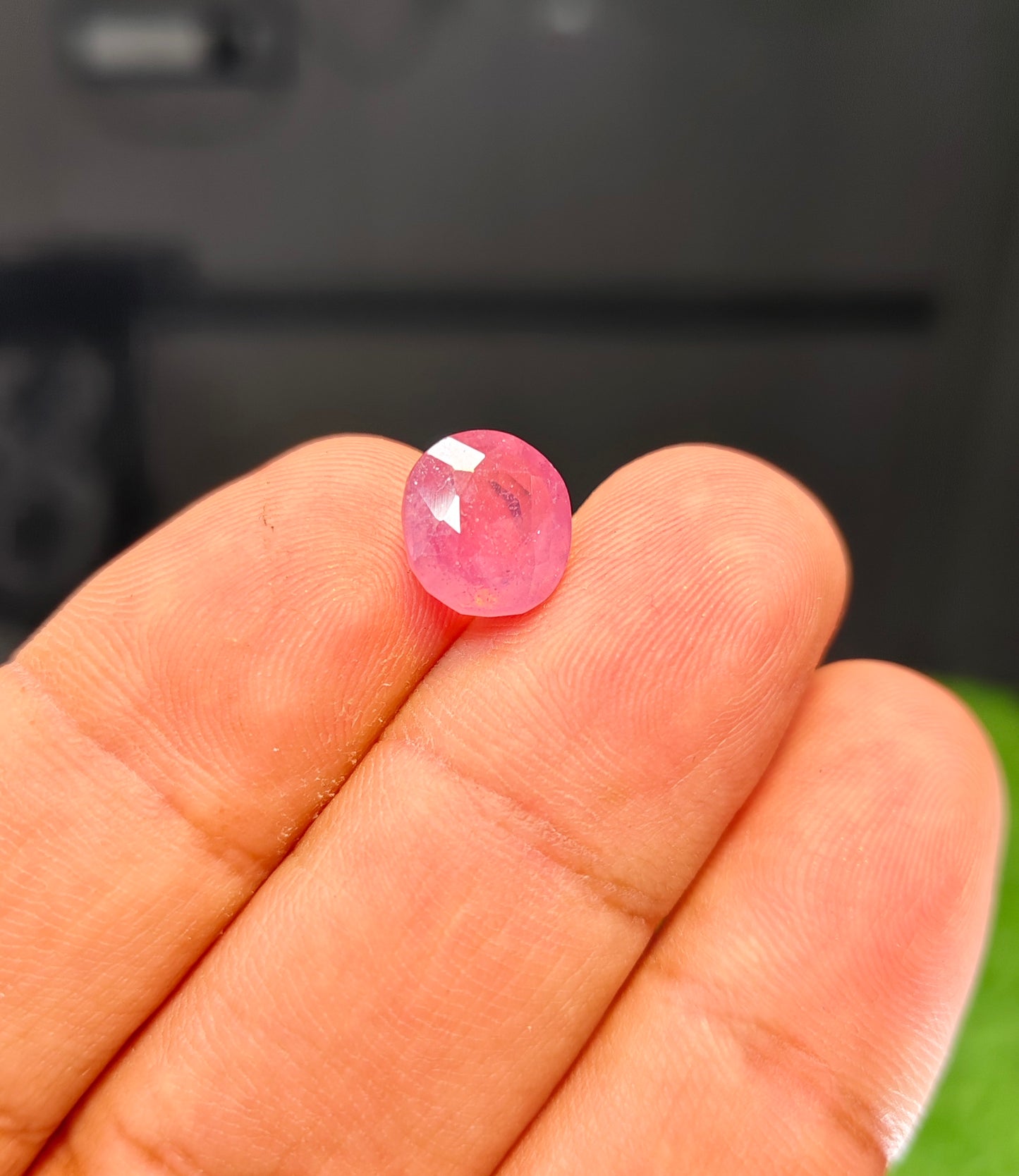 Natural Ruby With Lab certificate