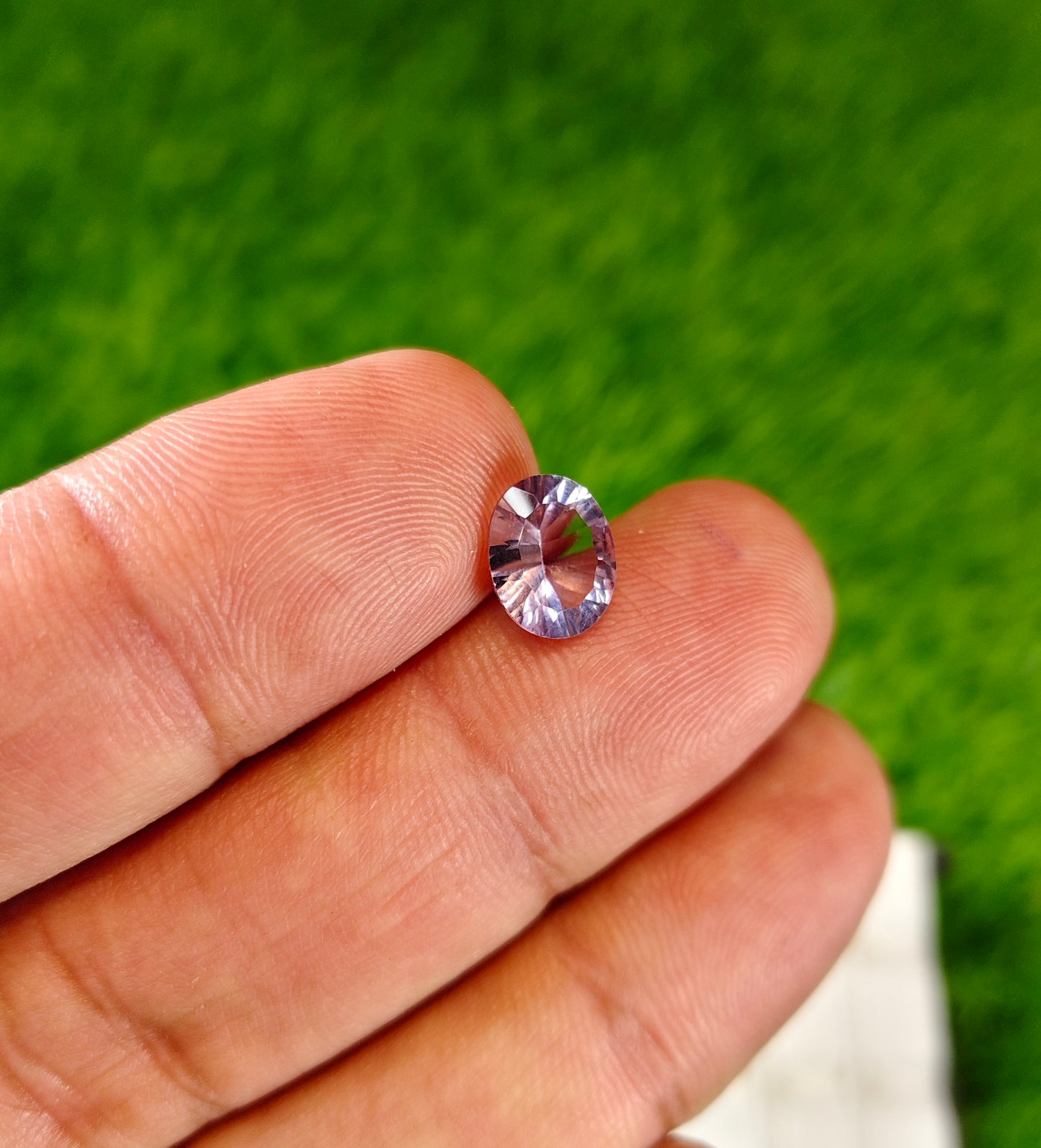 Laser Cutting Amethyst With Lab certificate