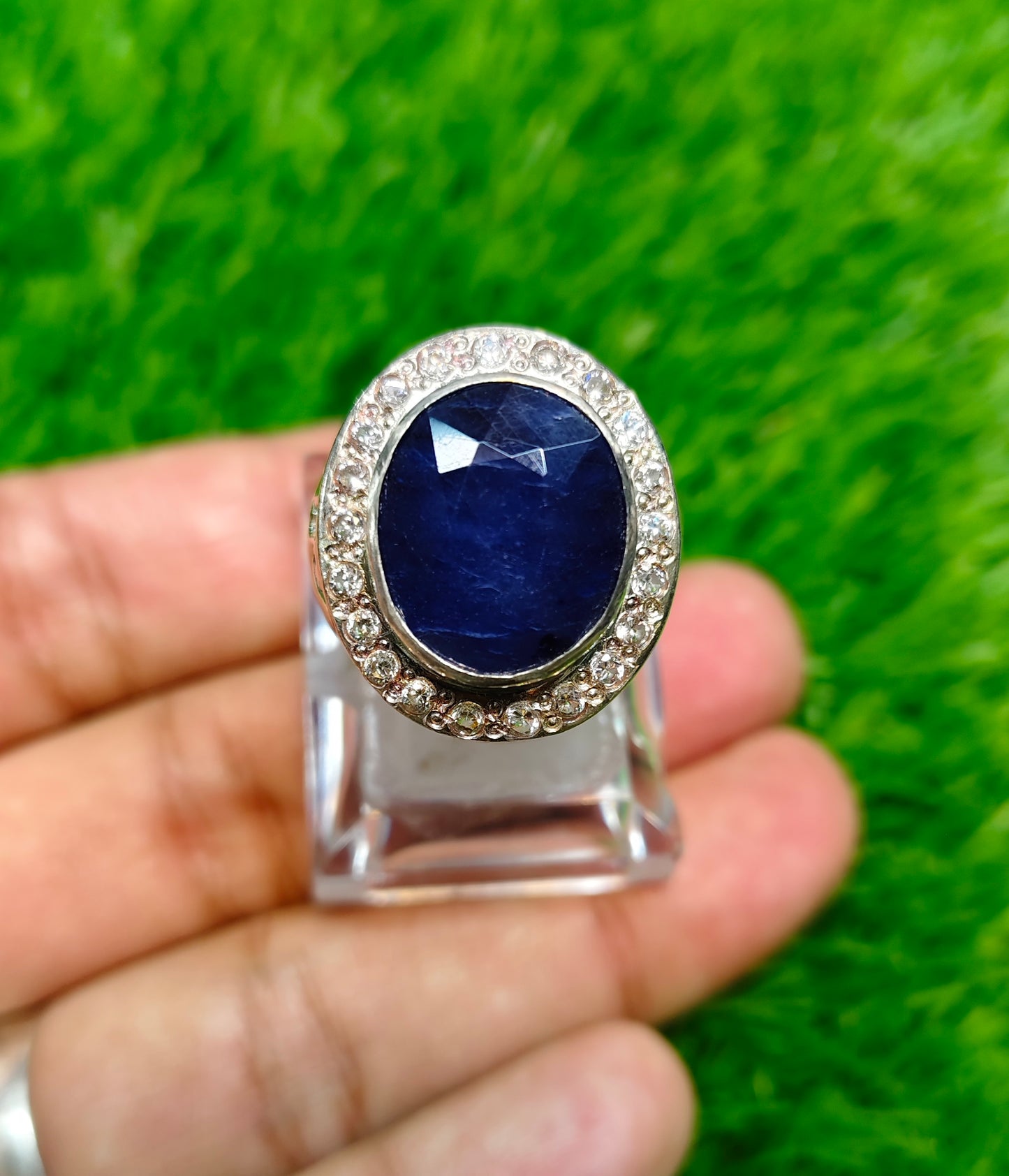 Big Size Neelam Ring