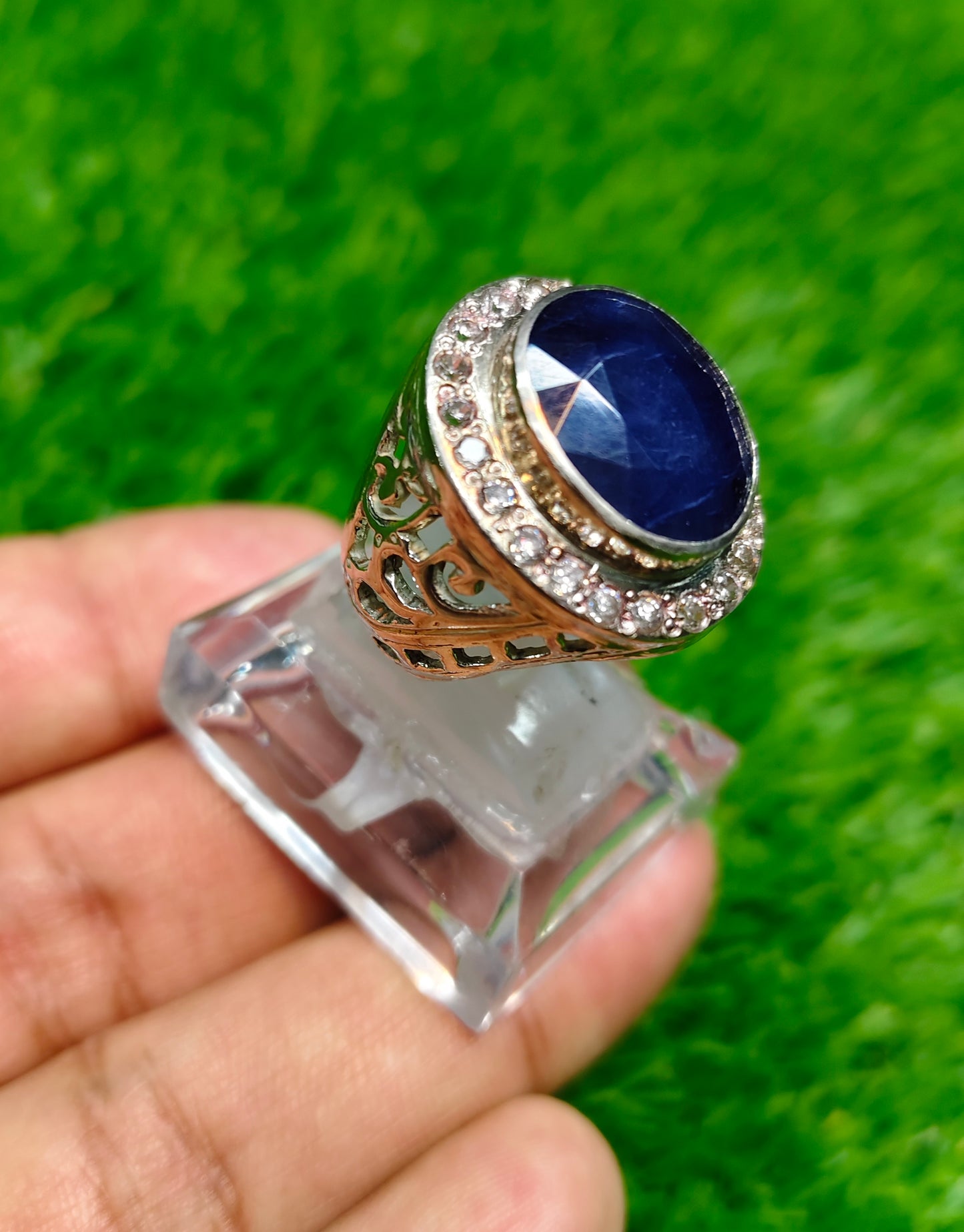 Big Size Neelam Ring