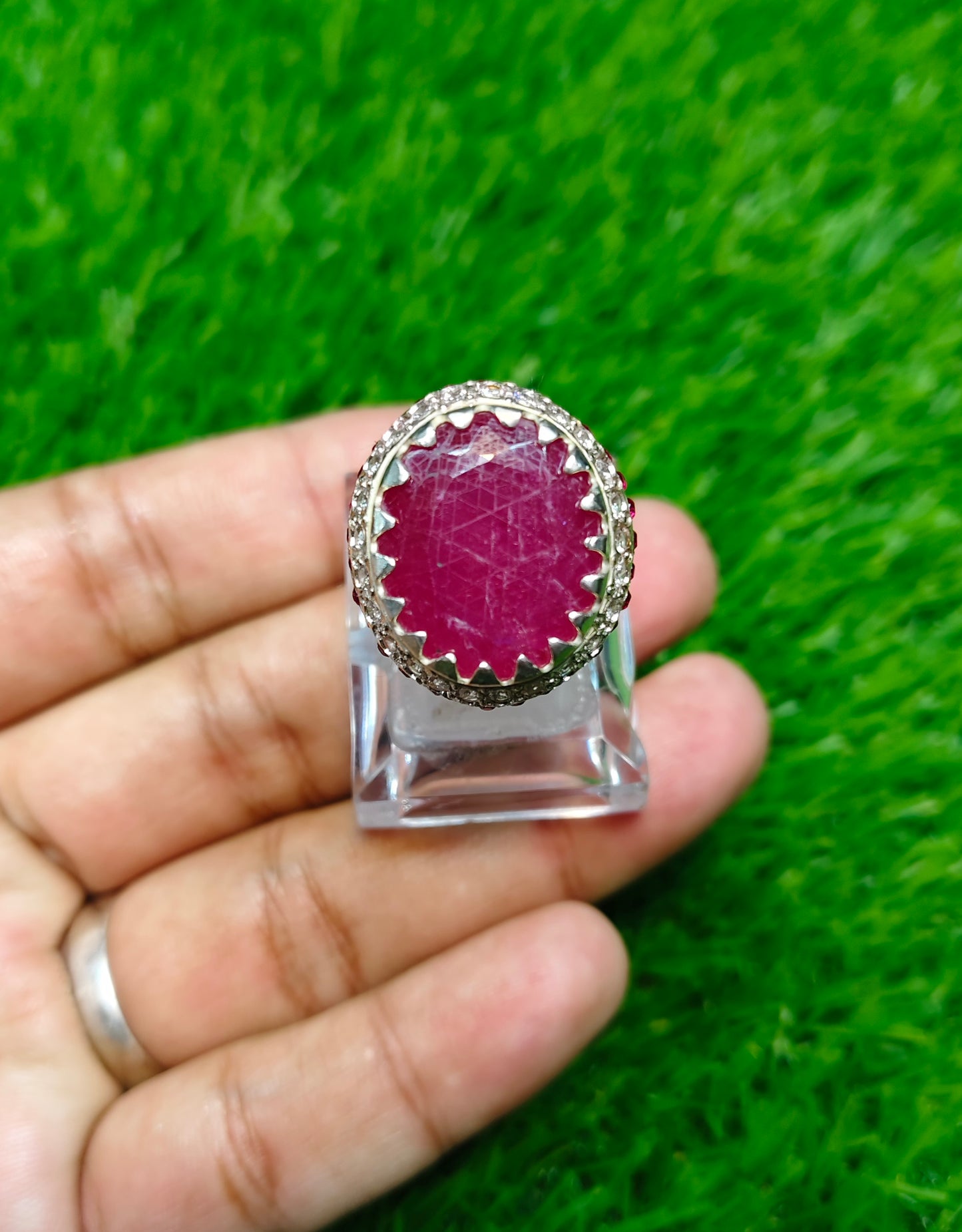 Big Size Ruby Ring