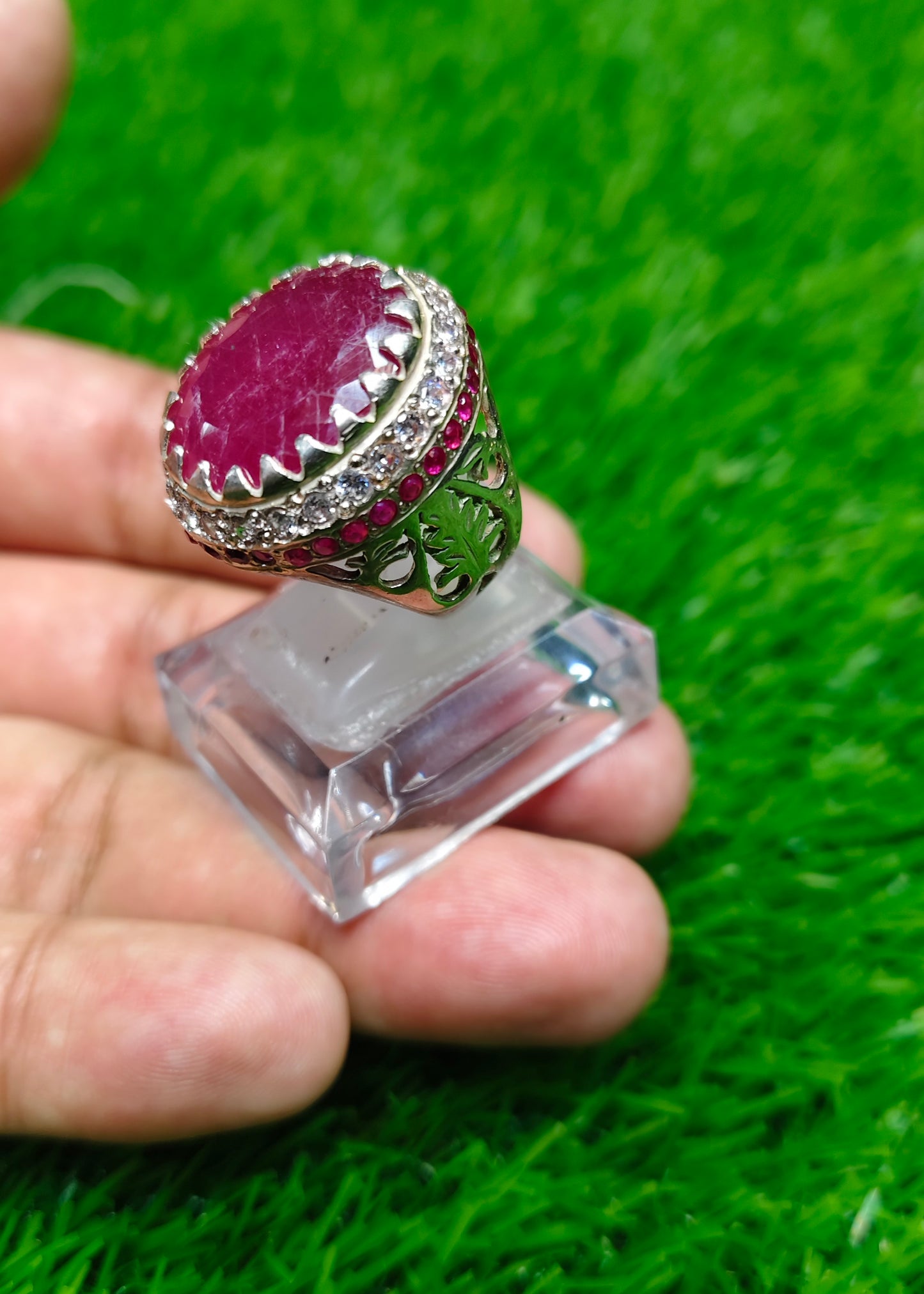 Big Size Ruby Ring