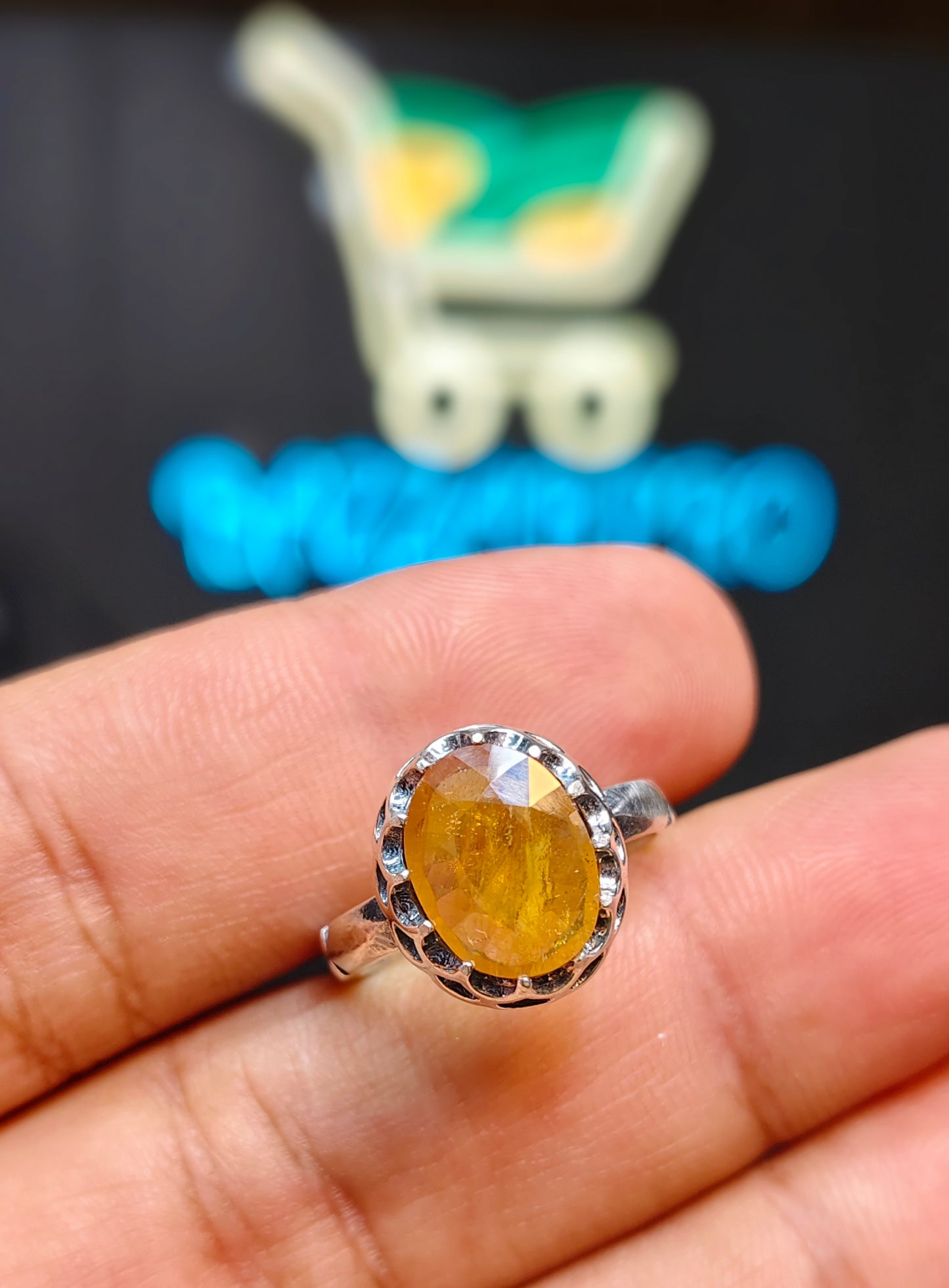 Pukhraj Ring