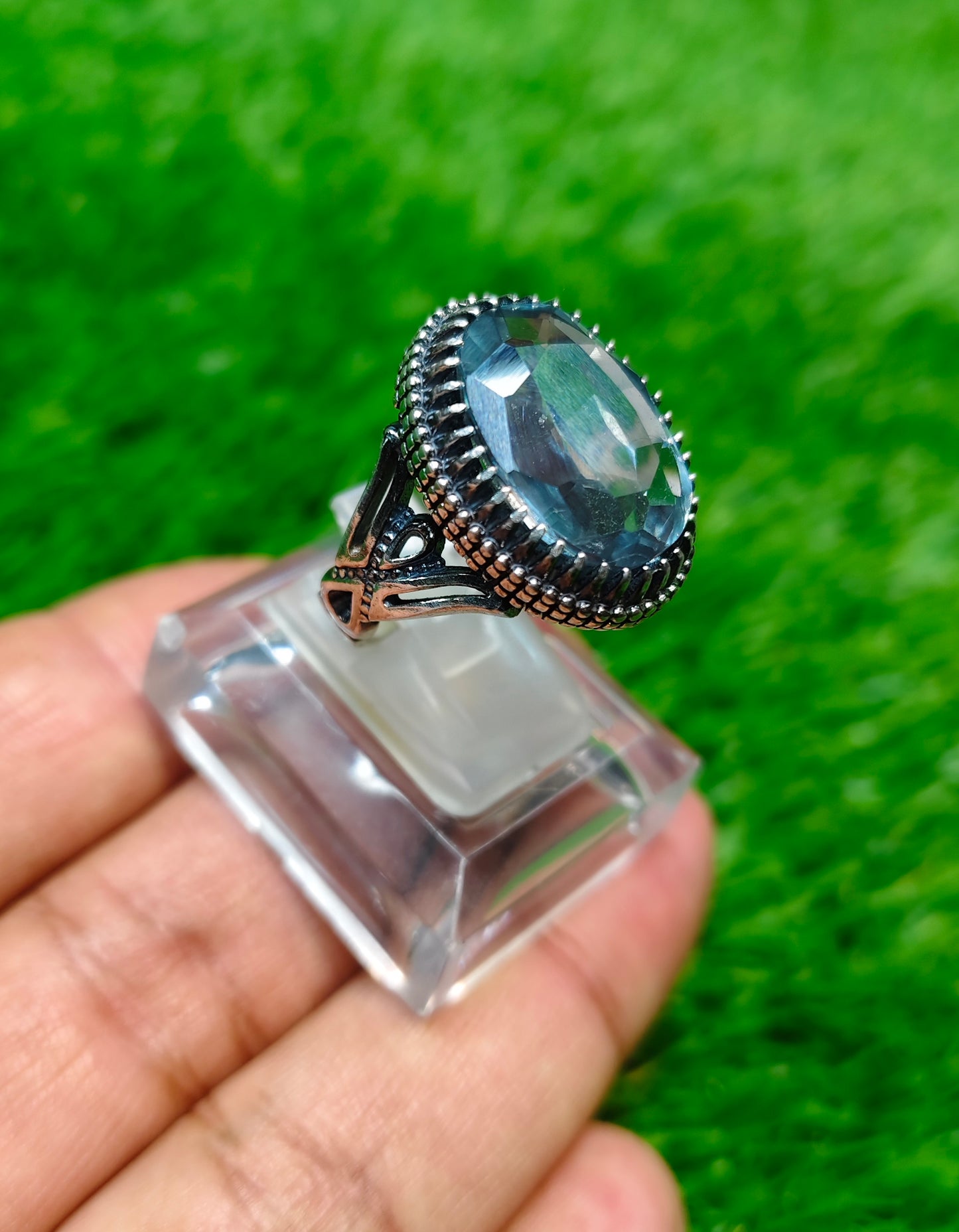 Aquamarine Ring