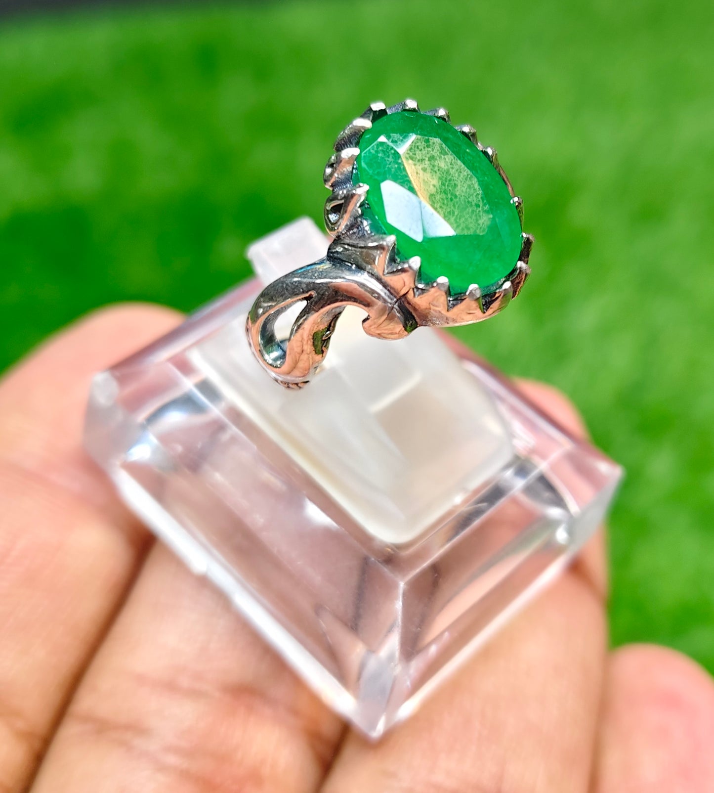 African Zamurd Ring