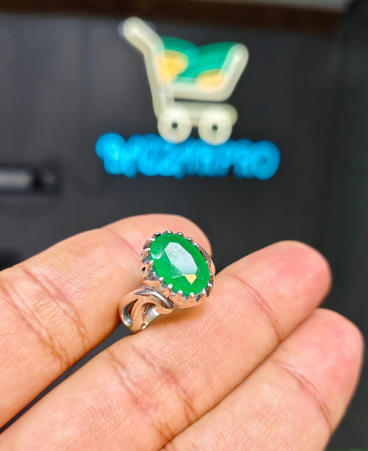 African Zamurd Ring
