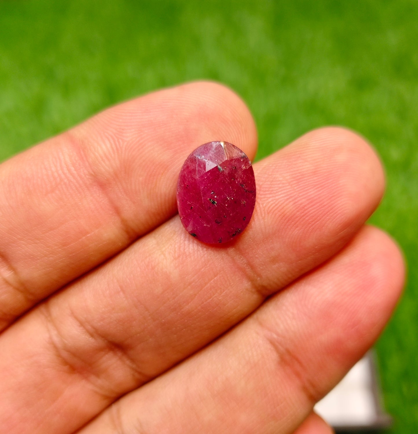 Ruby Stone With Lab Certificte