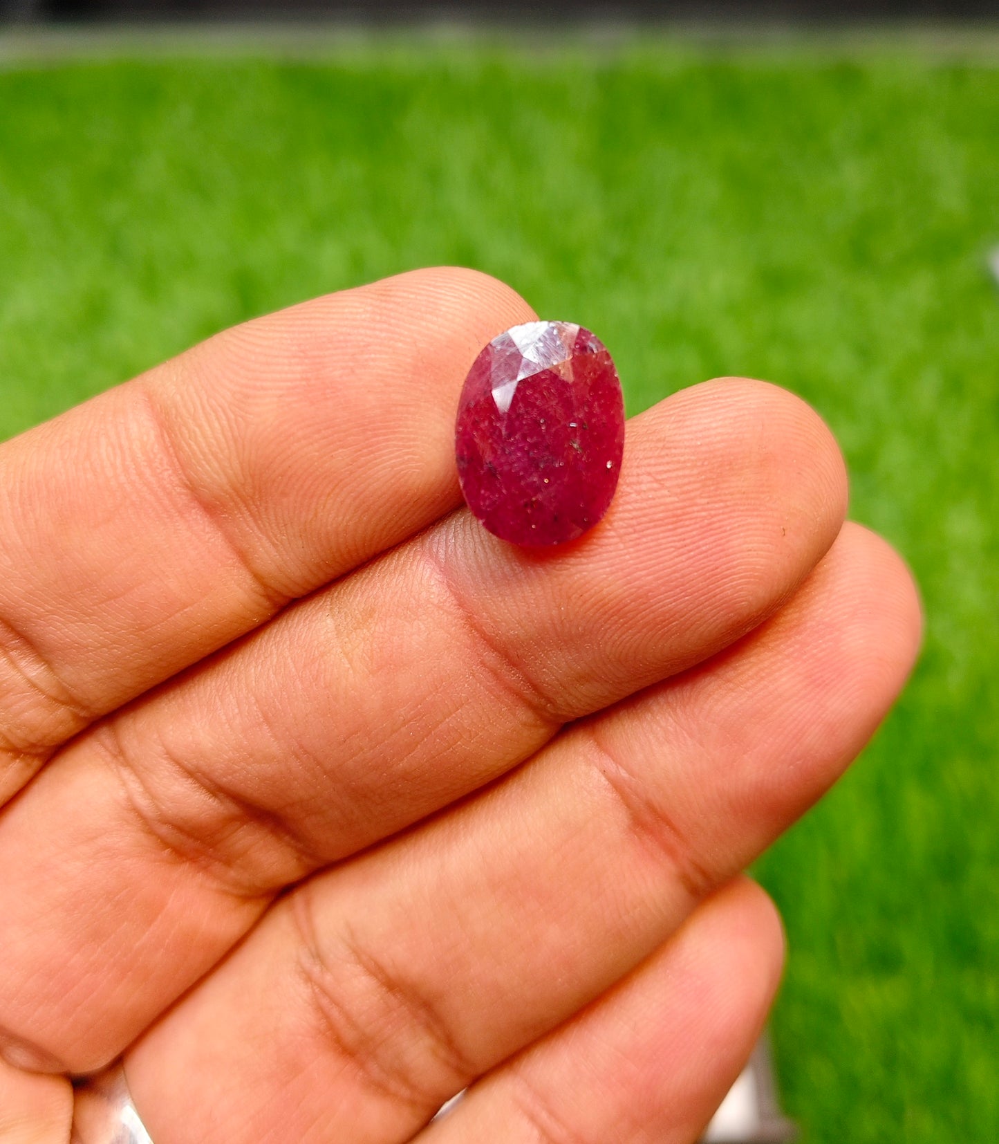 Ruby Stone With Lab Certificte