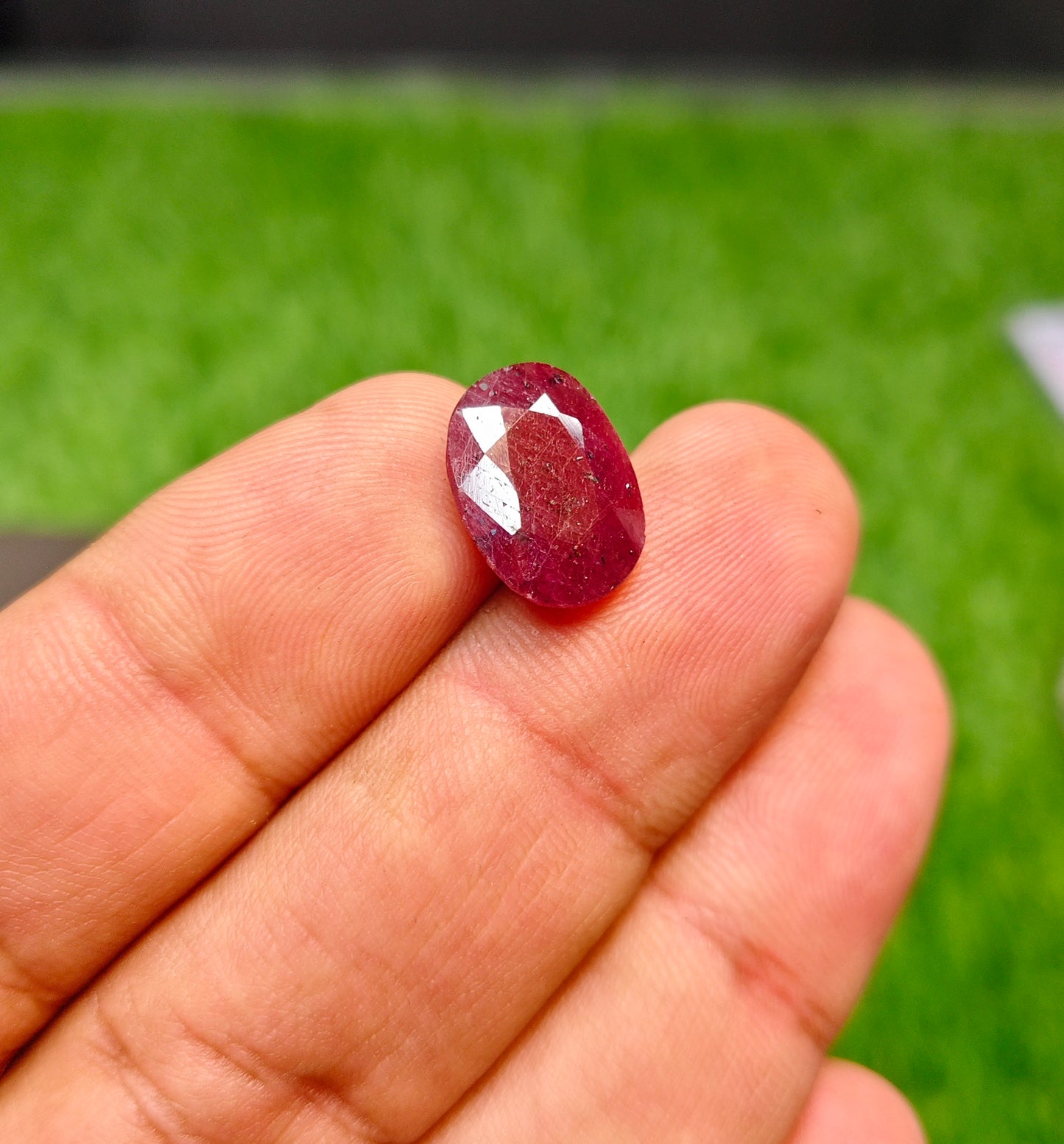 Ruby Stone With Lab Certificte