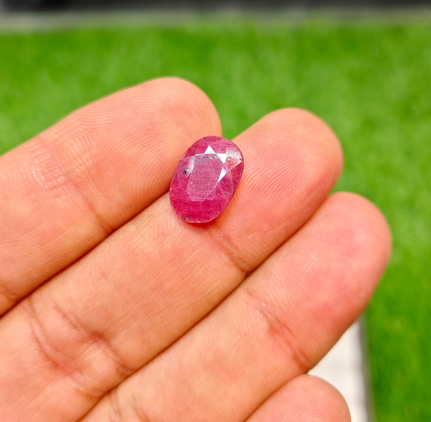 Ruby Stone With Lab Certificte