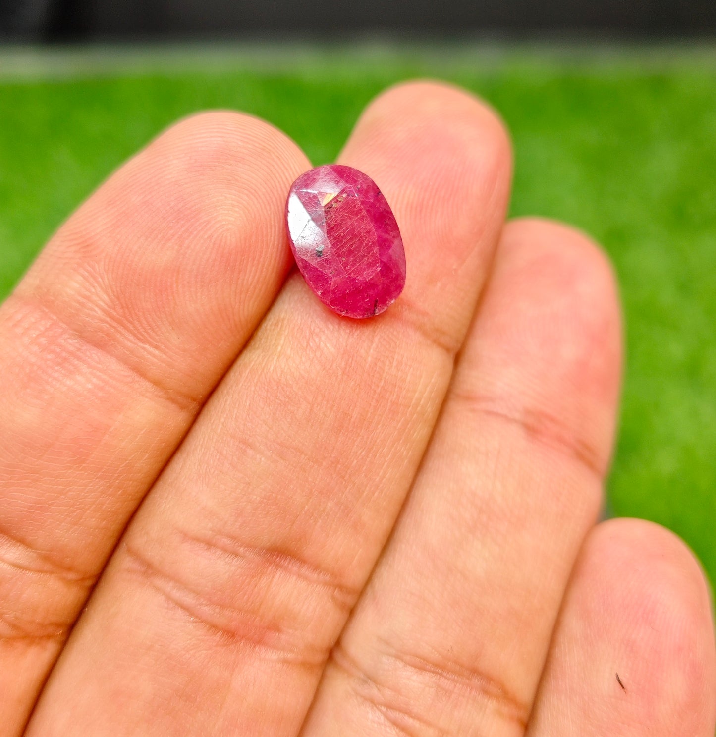 Ruby Stone With Lab Certificte
