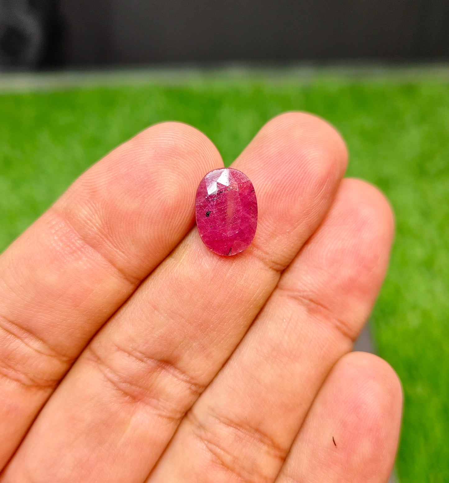 Ruby Stone With Lab Certificte