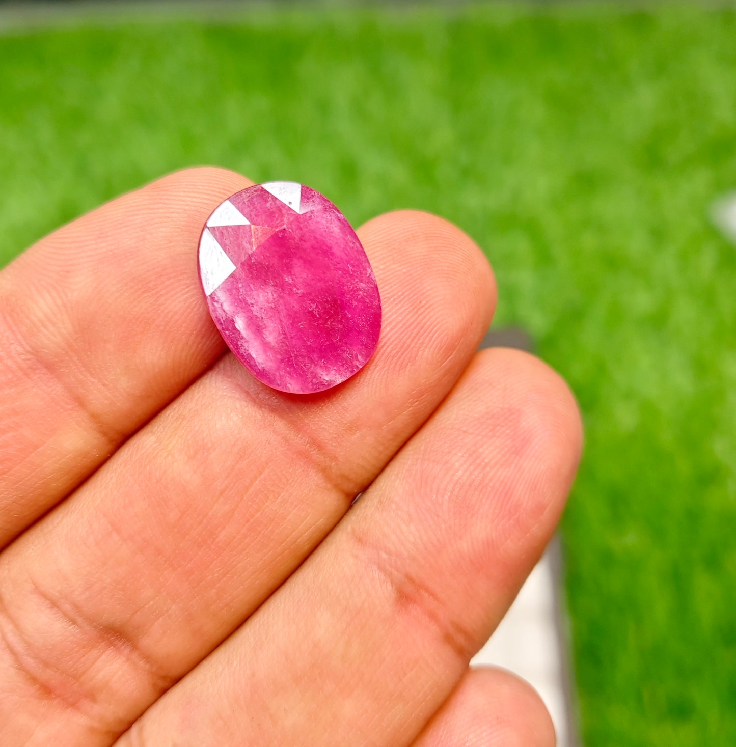 Ruby Stone With Lab Certificte