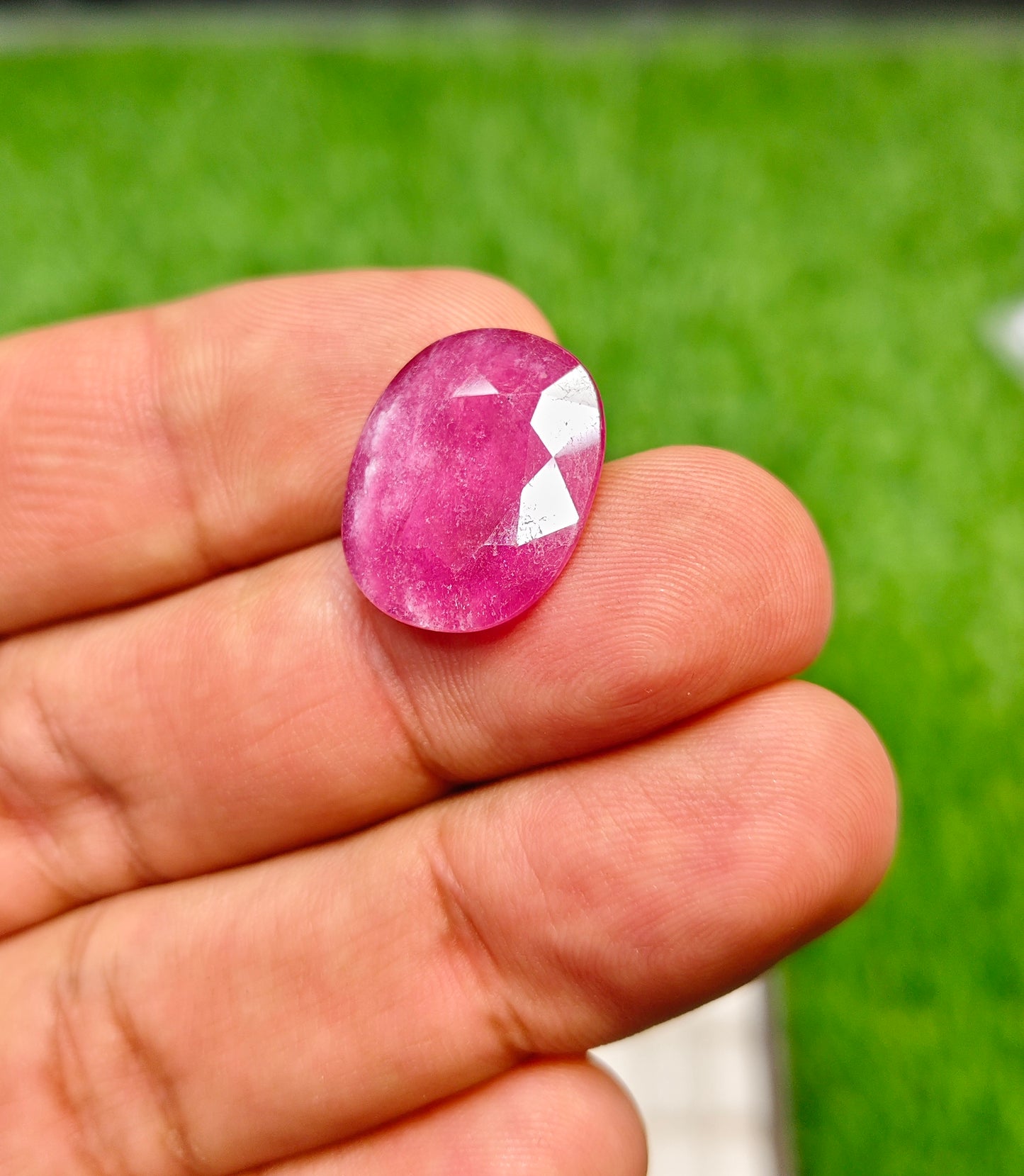 Ruby Stone With Lab Certificte