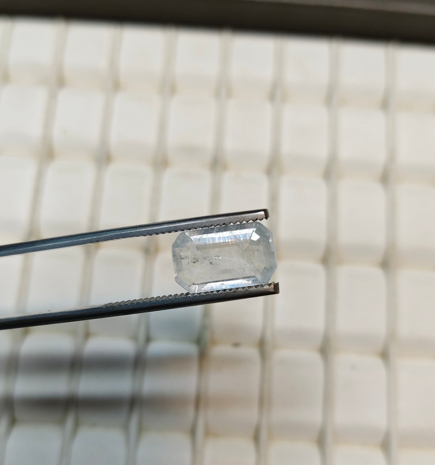 Aquamarine Stone With Lab Certificte
