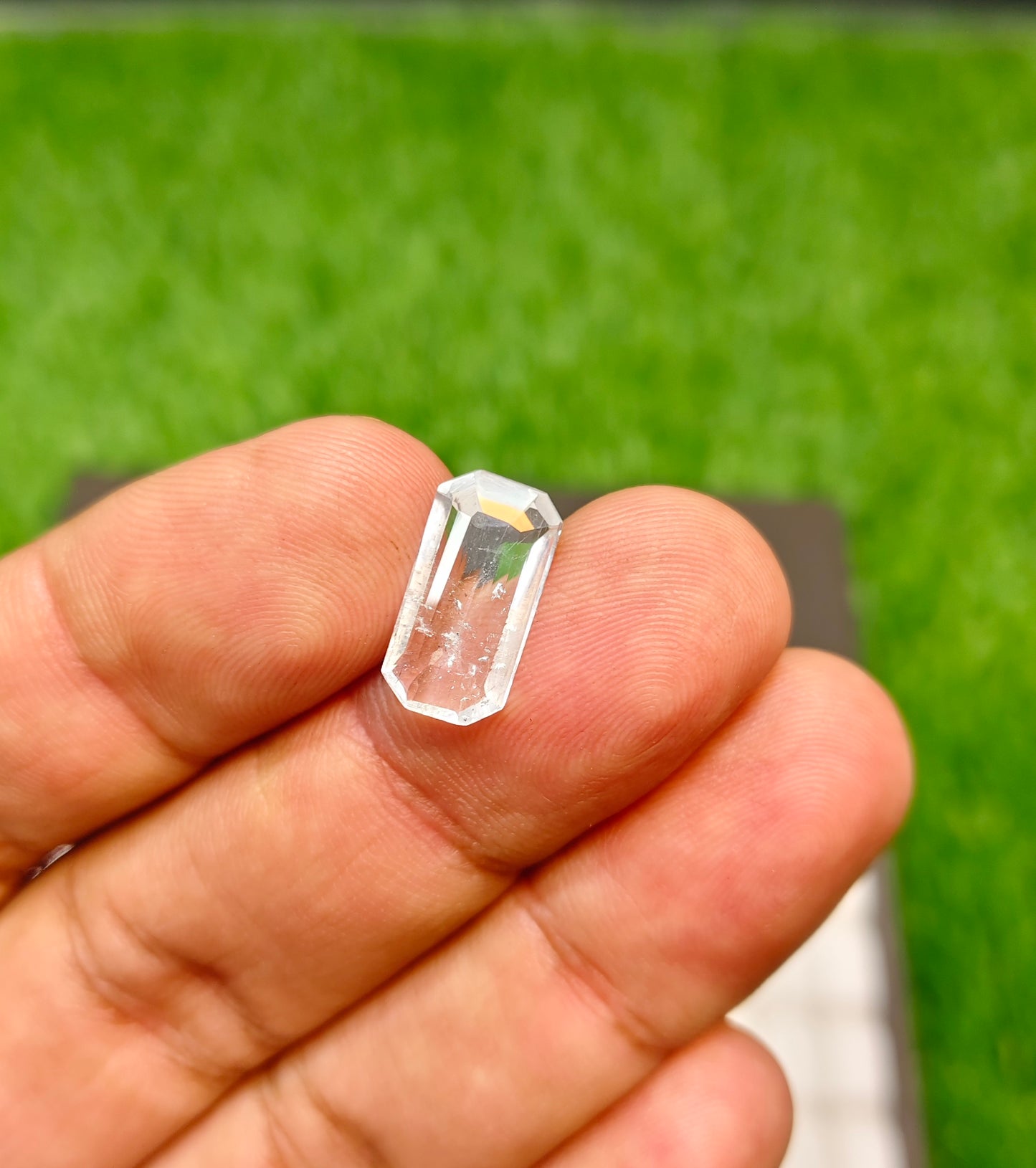 Aquamarine Stone With Lab Certificte
