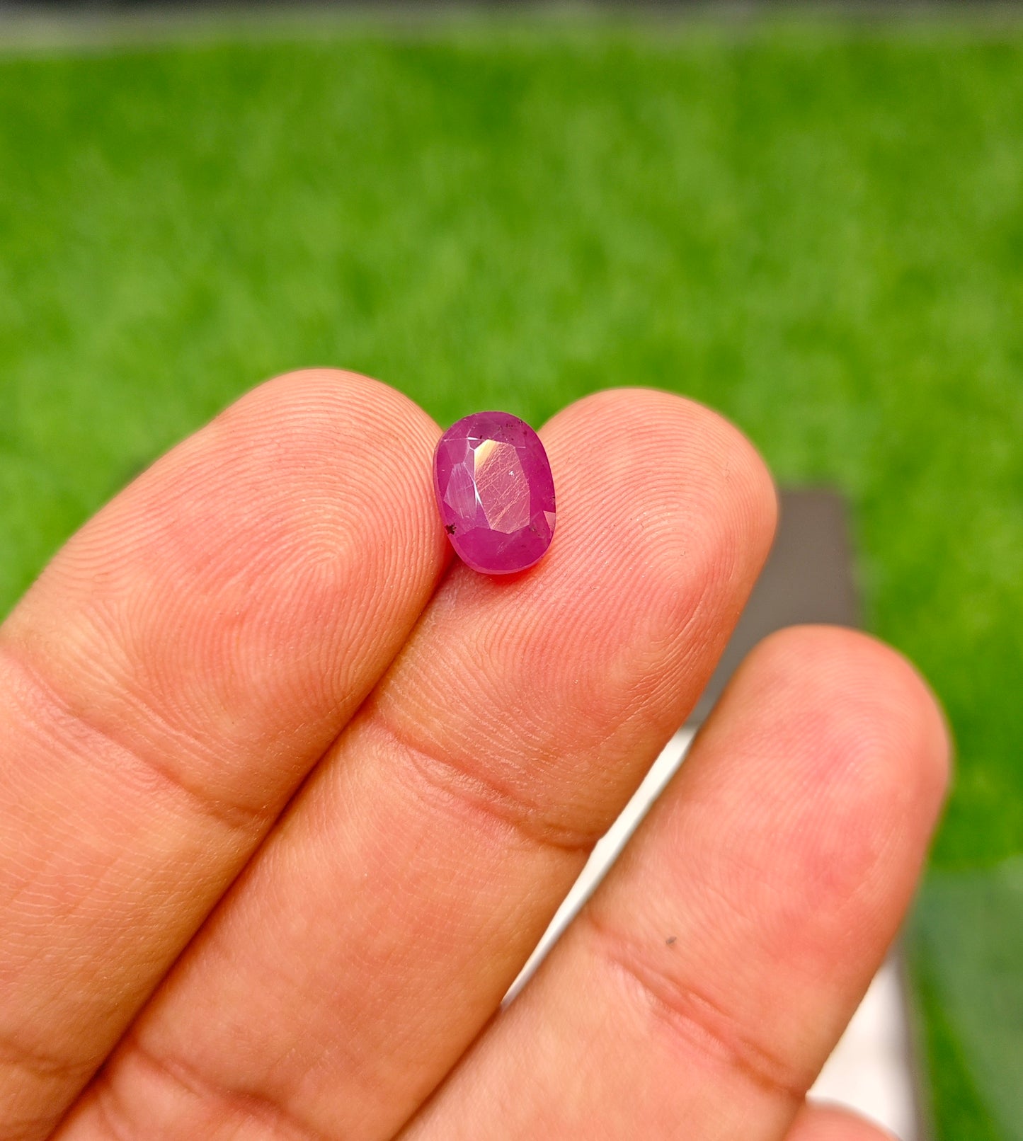 Ruby Stone With Lab Certificte