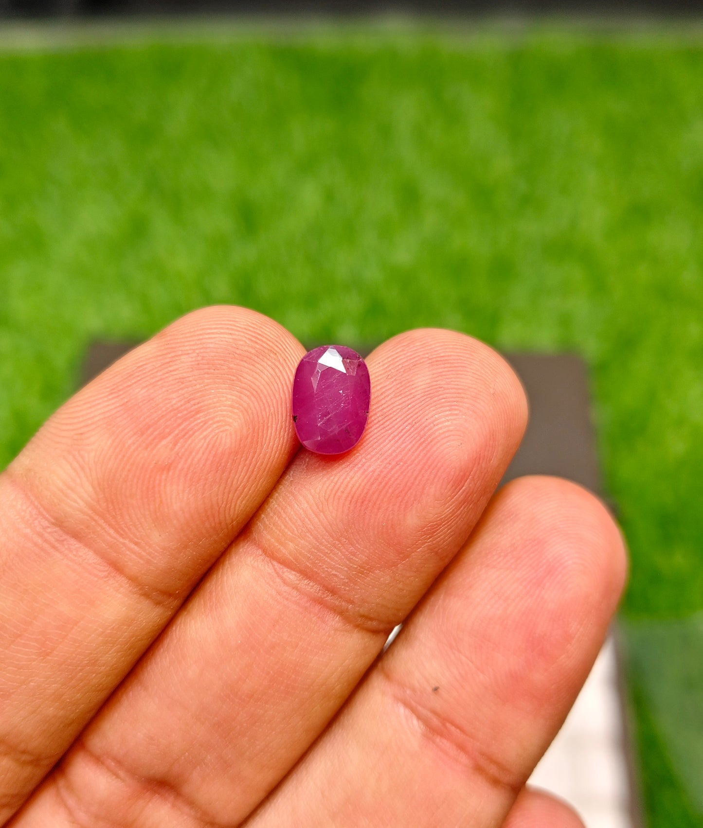 Ruby Stone With Lab Certificte