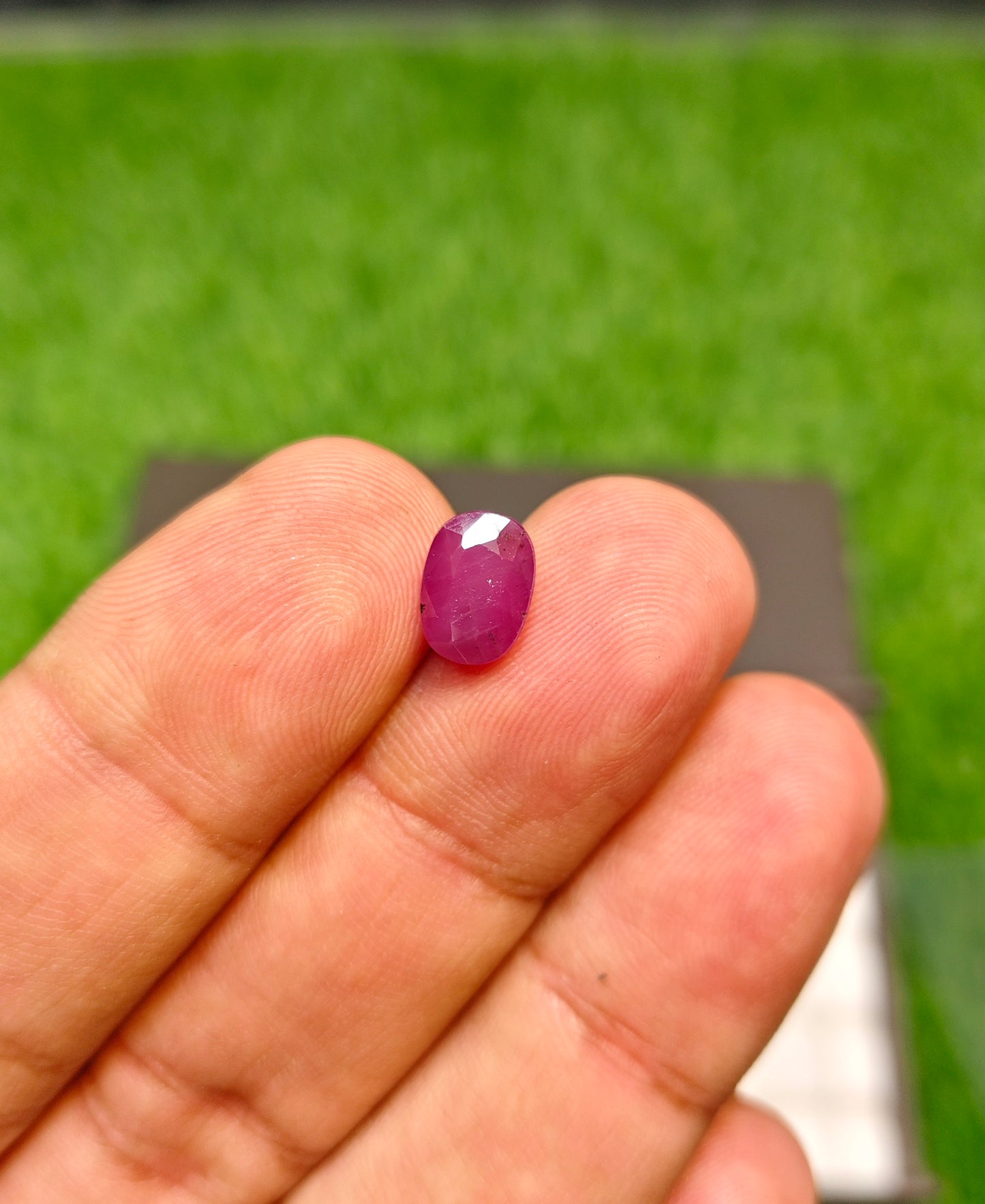 Ruby Stone With Lab Certificte