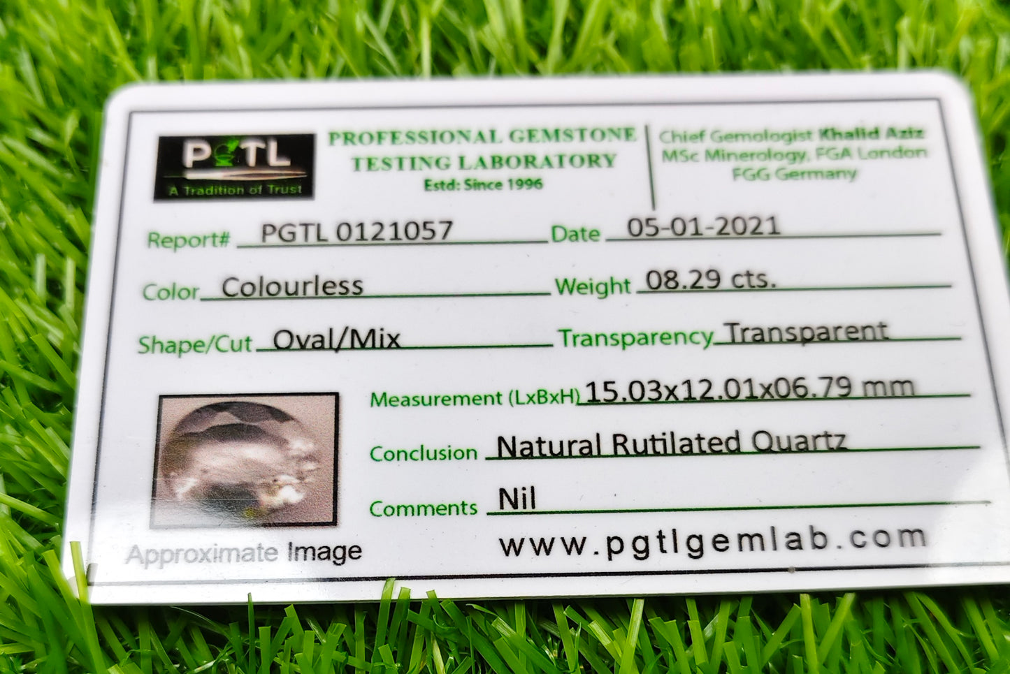 Moh e Najaf With Lab certificate