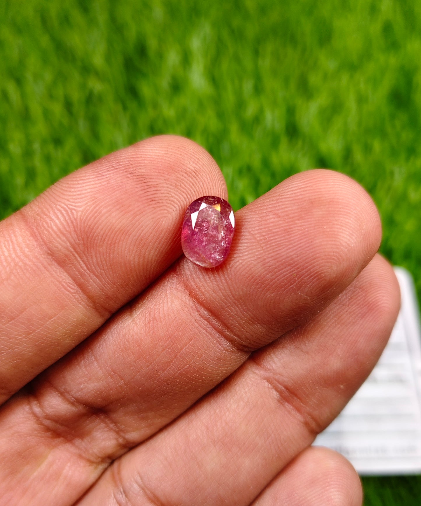 Tourmaline With Lab certificate