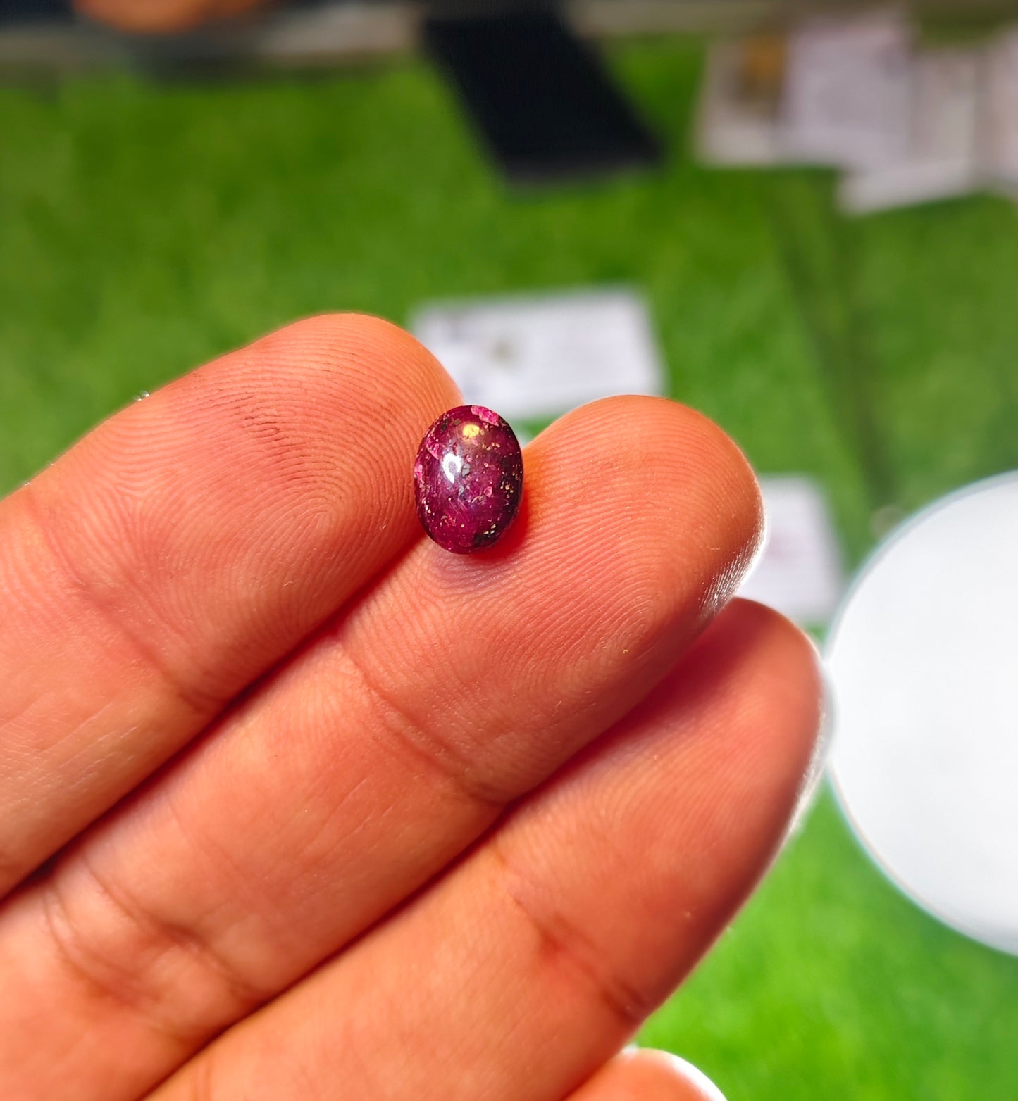 Ruby Star With Lab certificate