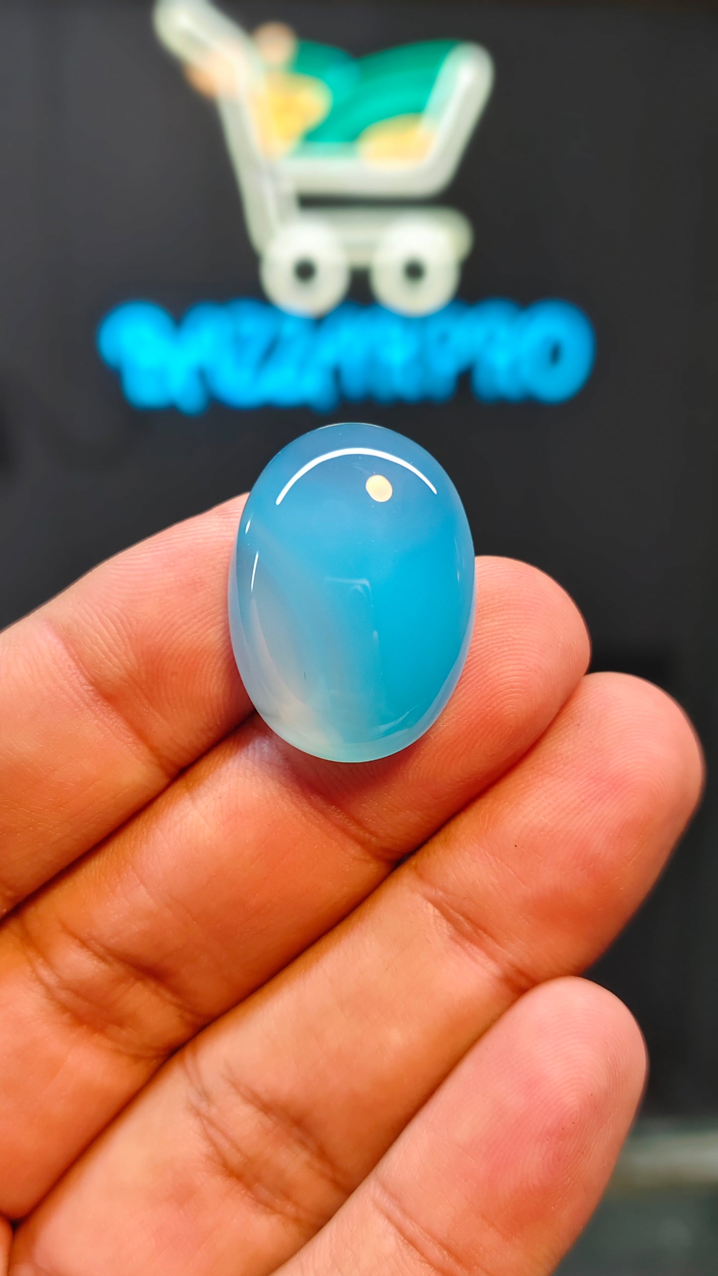 Blue Aqeeq