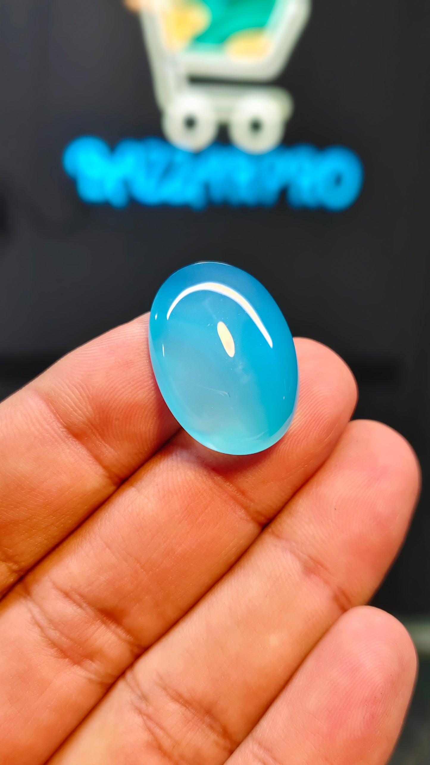 Blue Aqeeq