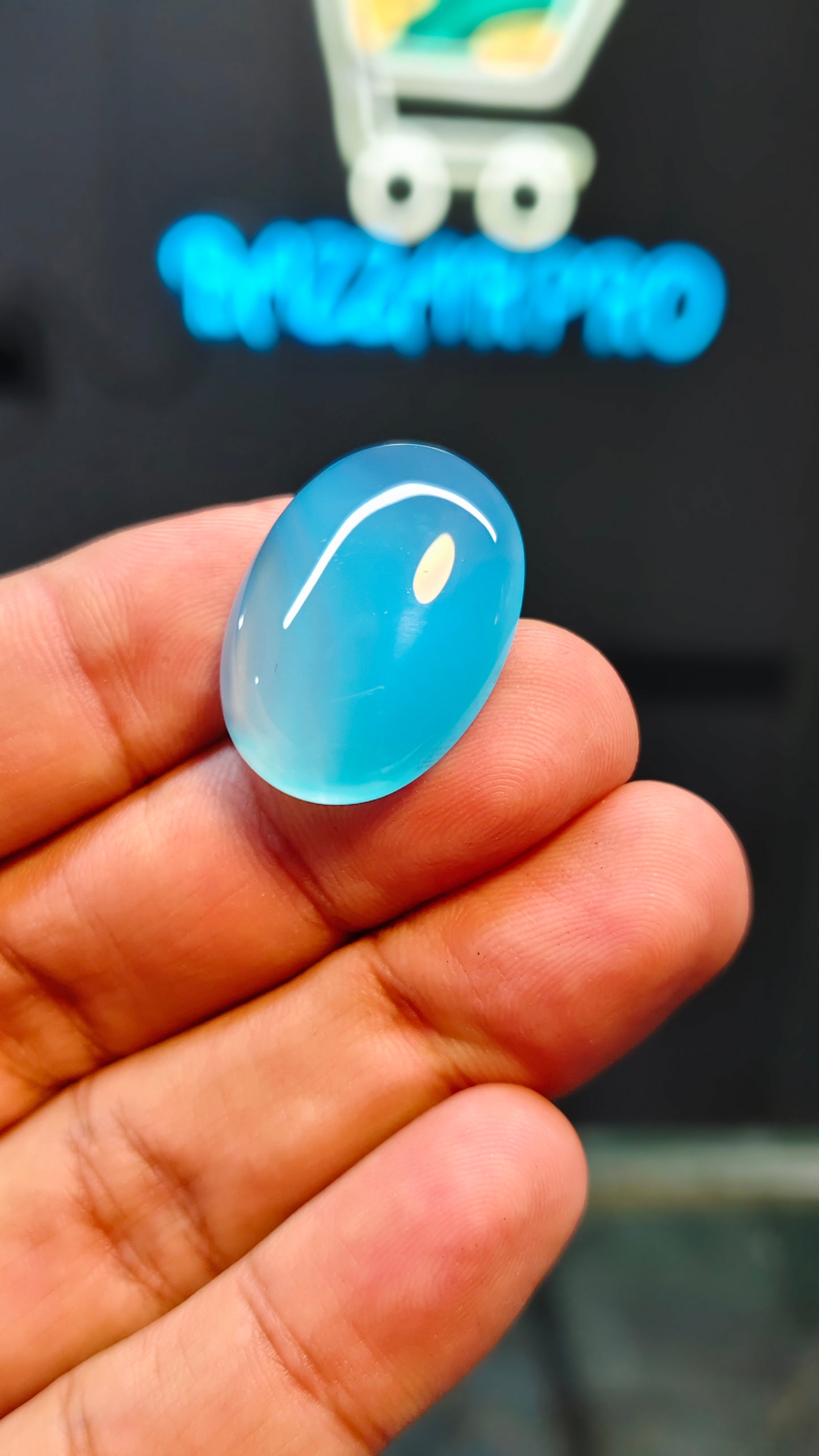 Blue Aqeeq