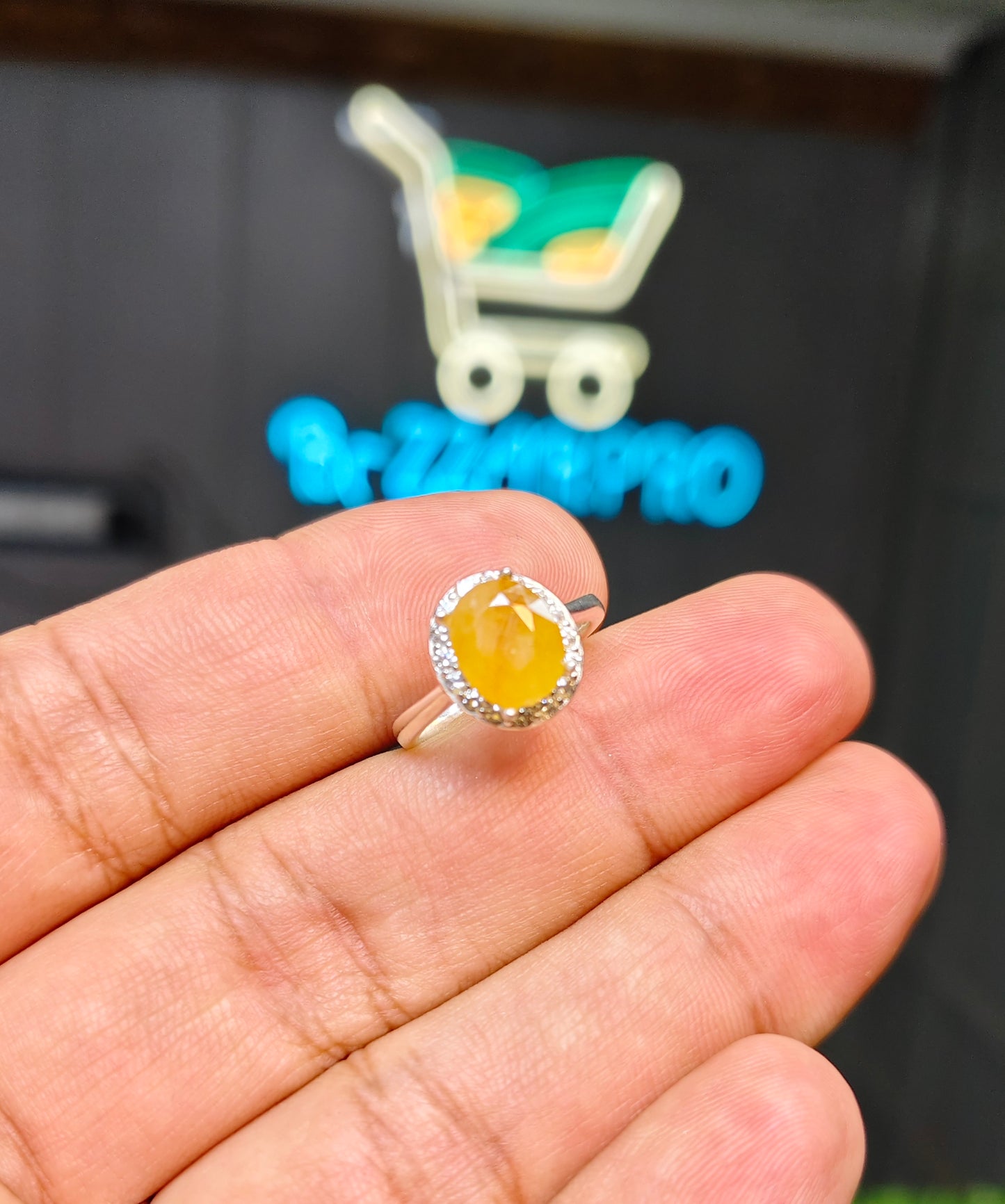 Pukhraj Ring